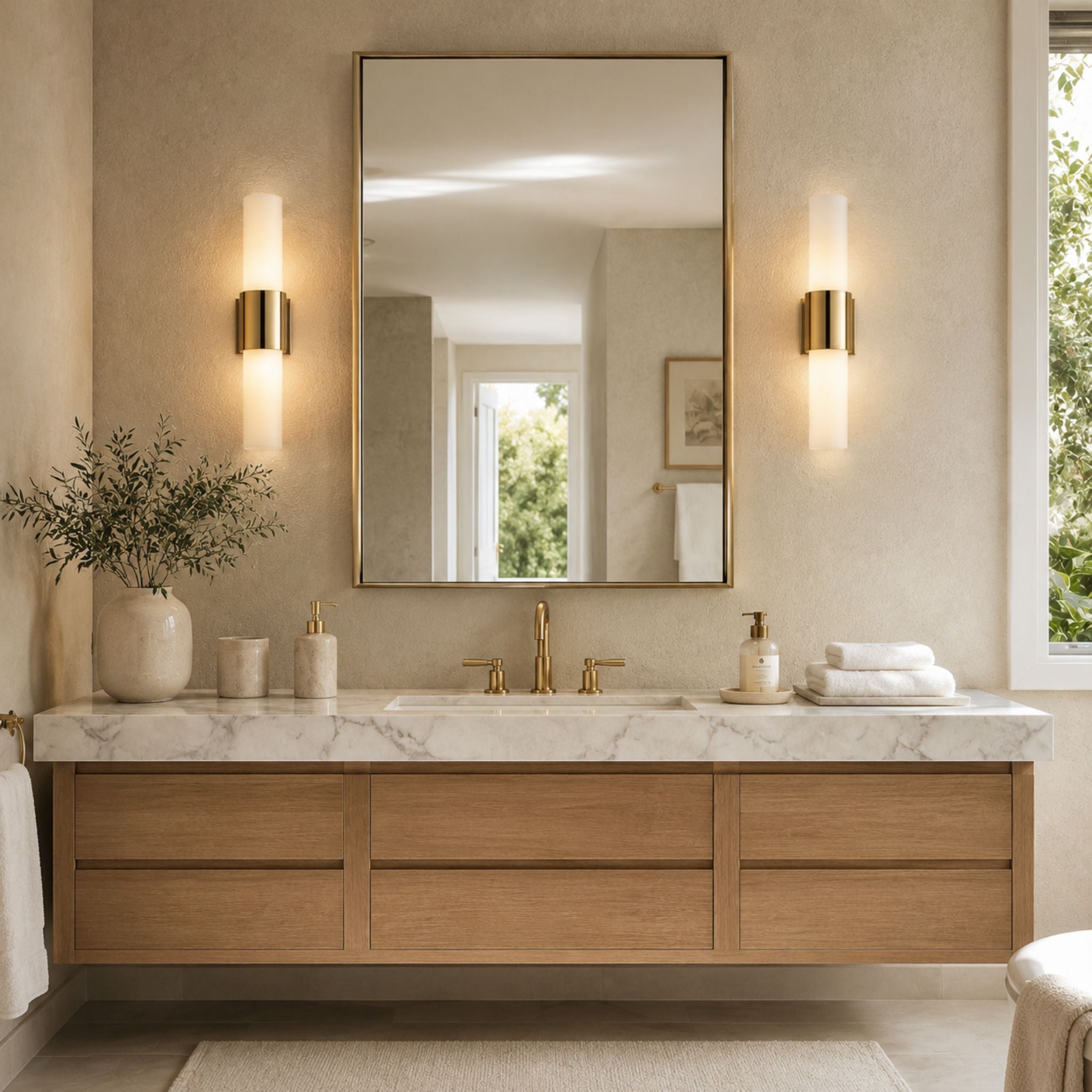 The Sutton Luxe Vanity Sconce