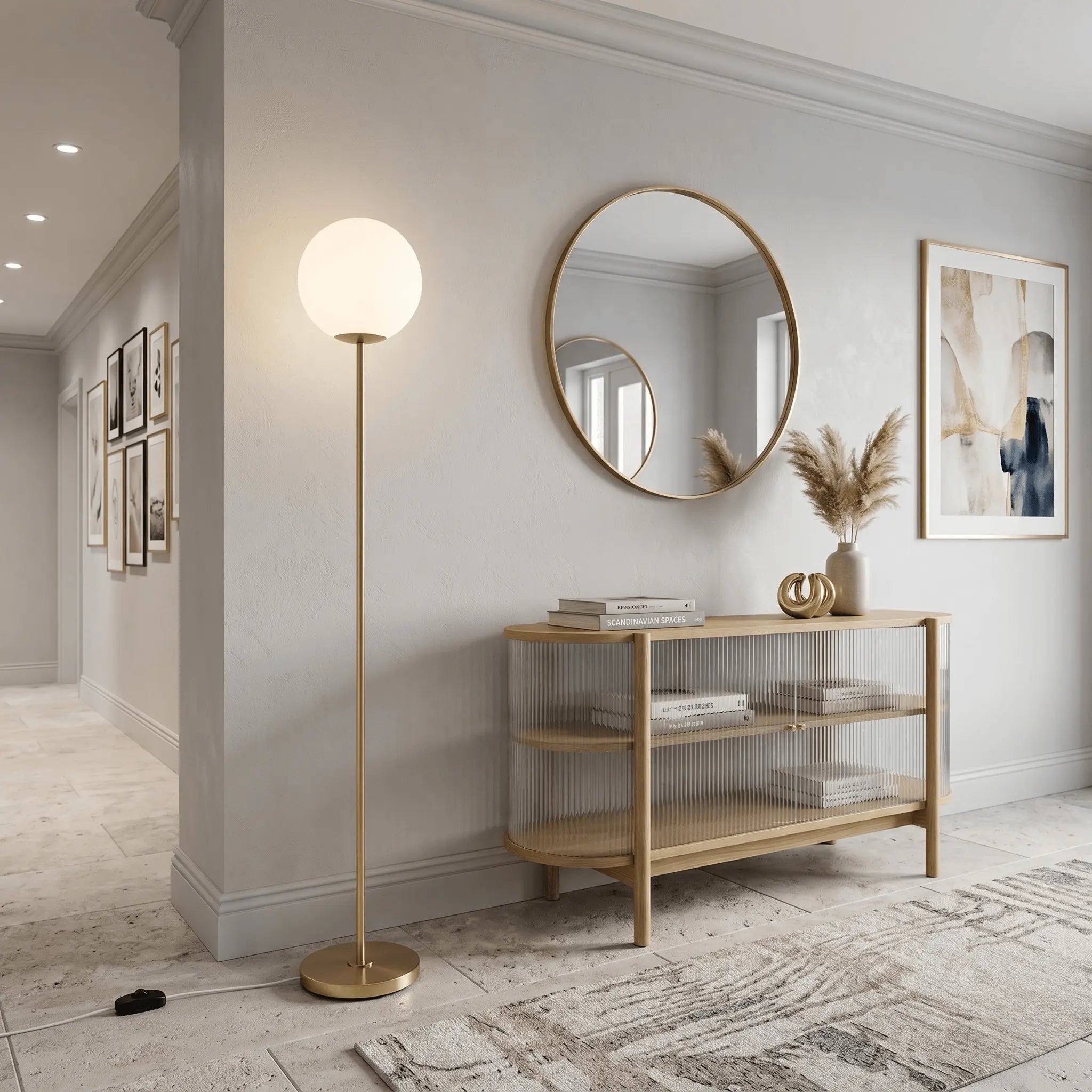 The Moon Glow Floor Lamp
