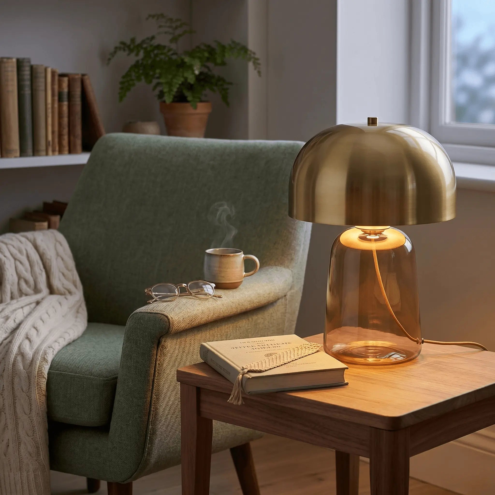 The Evening Glow Mushroom Lamp