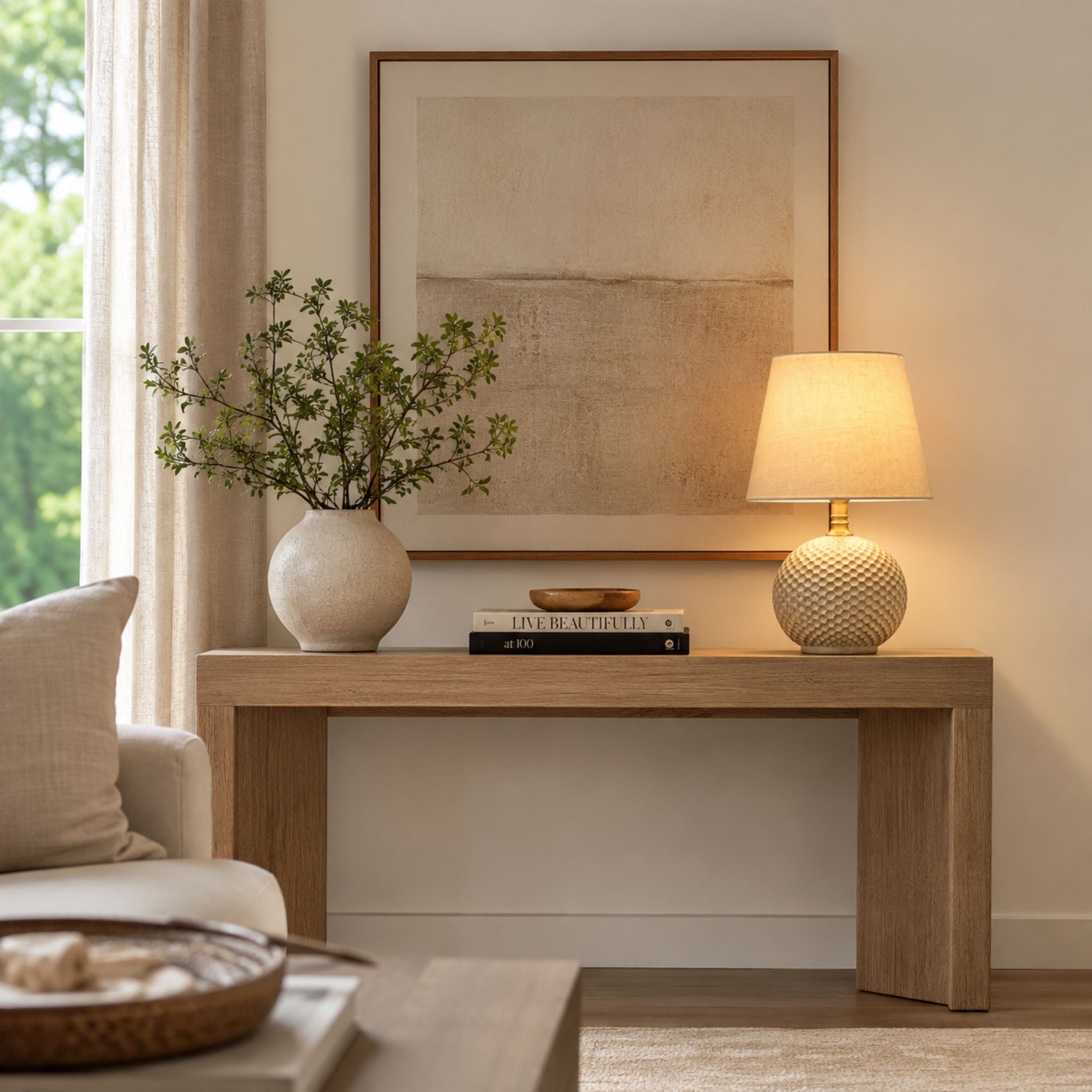The Honeycomb Glow Table Lamp
