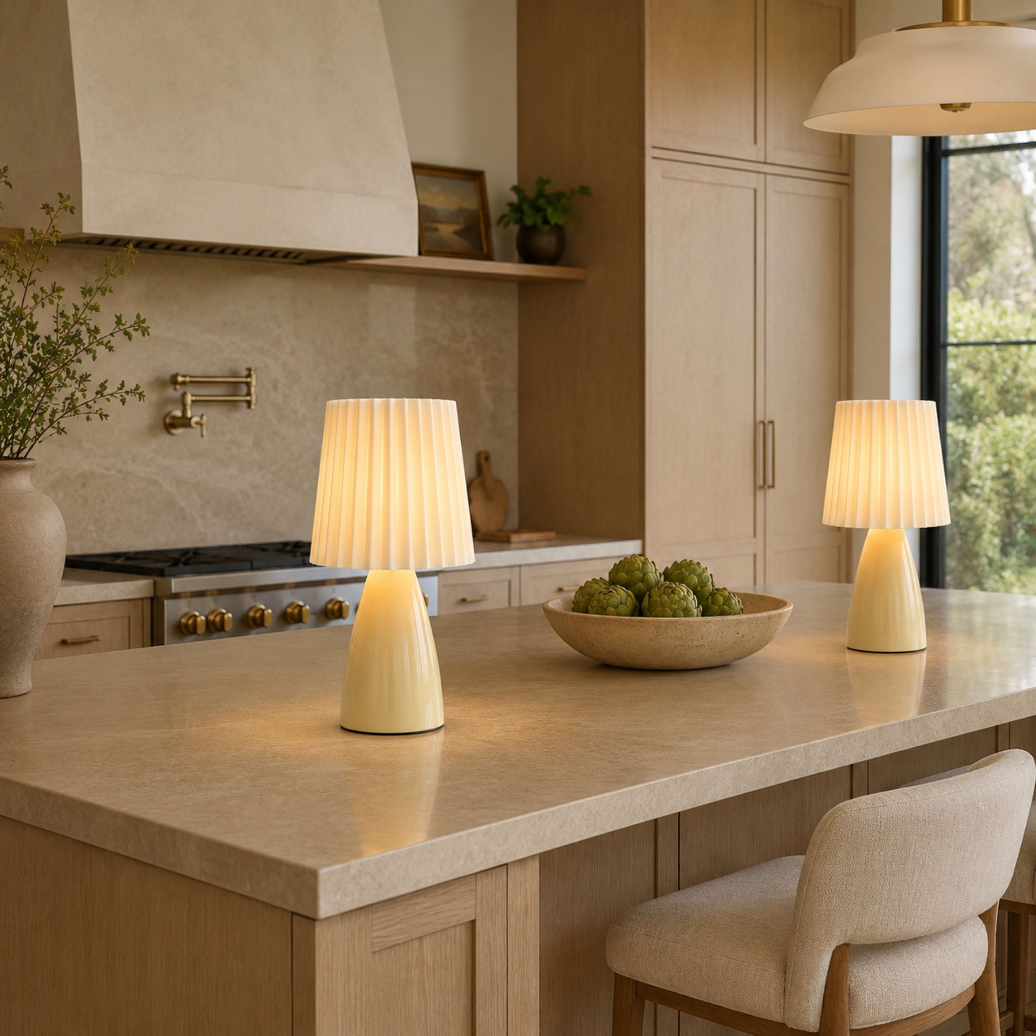 The Fireside Glow Table Lamp