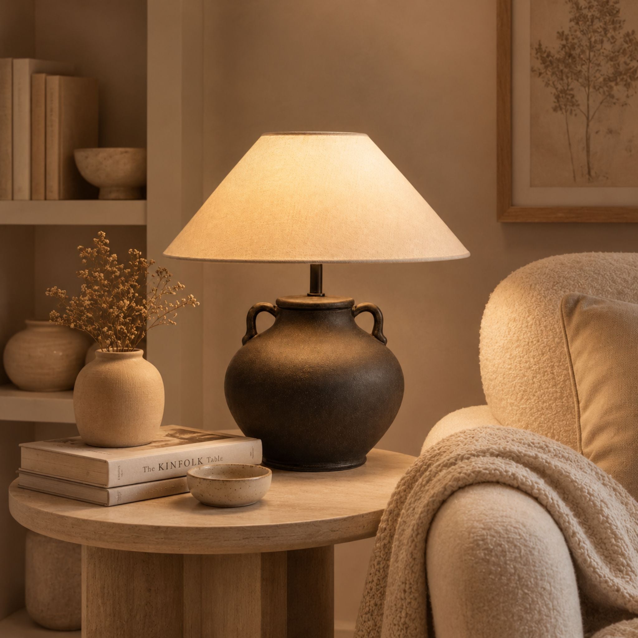 The Hearth Glow Table Lamp