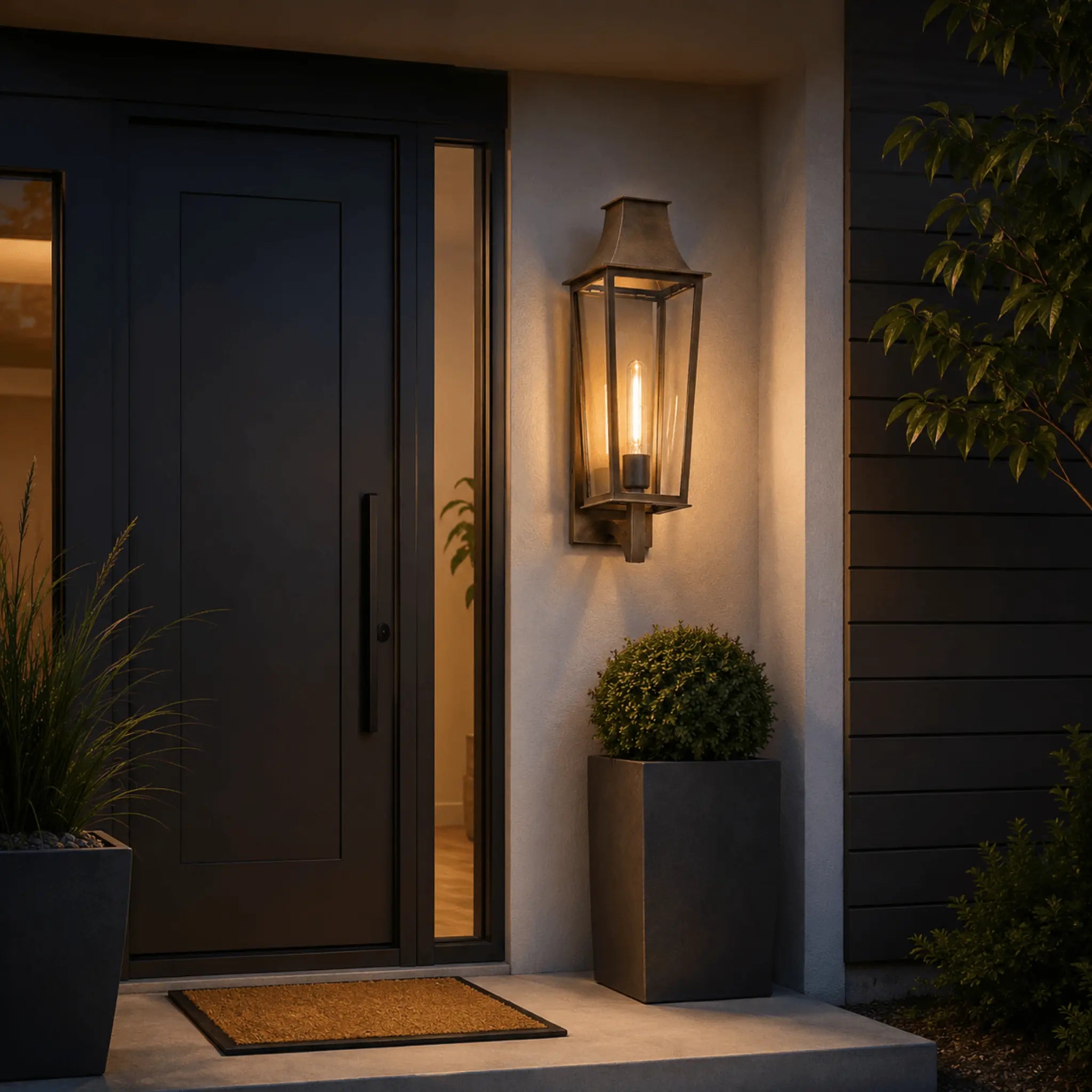 The Finished Entry Outdoor Wall Light