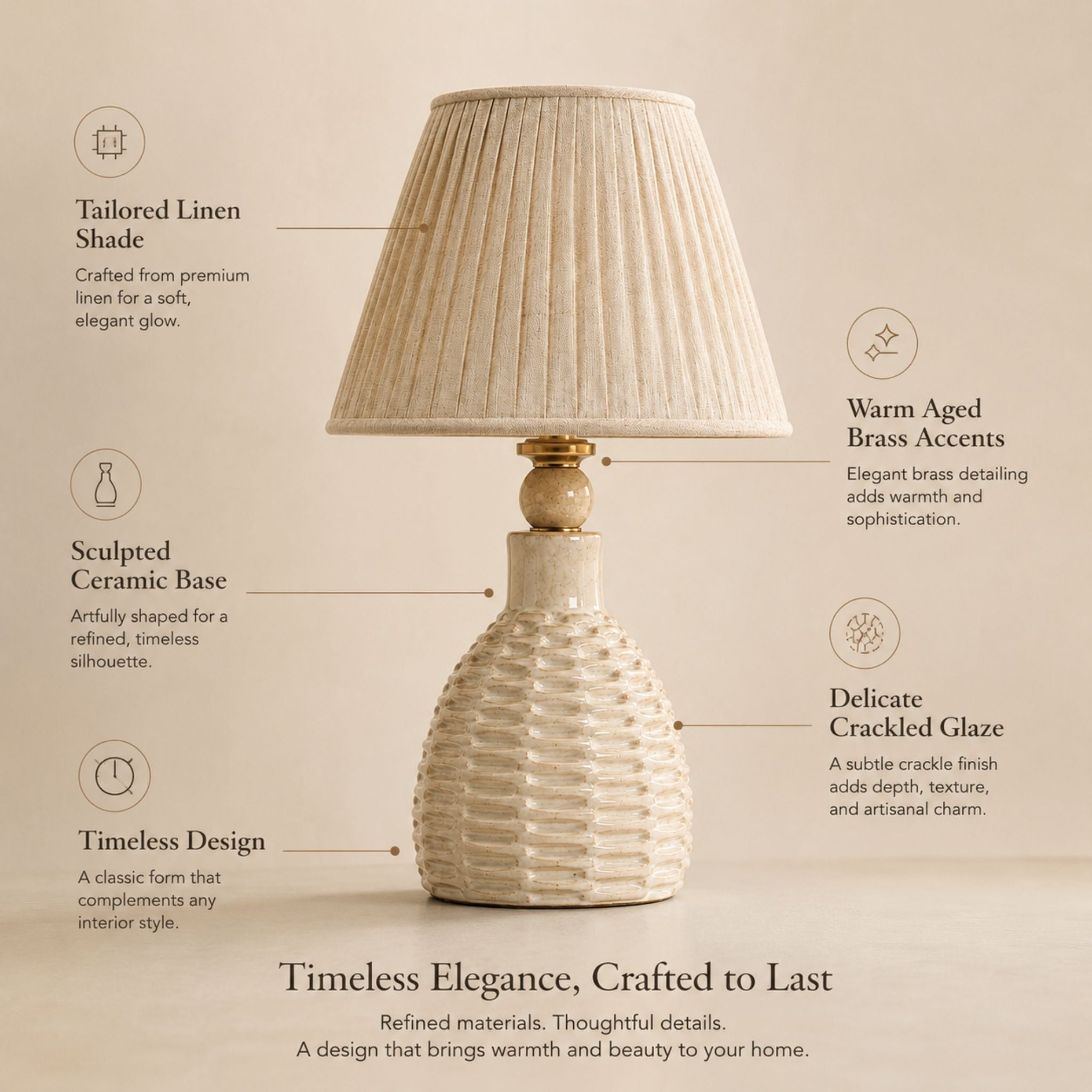 The Sandstone Table Lamp