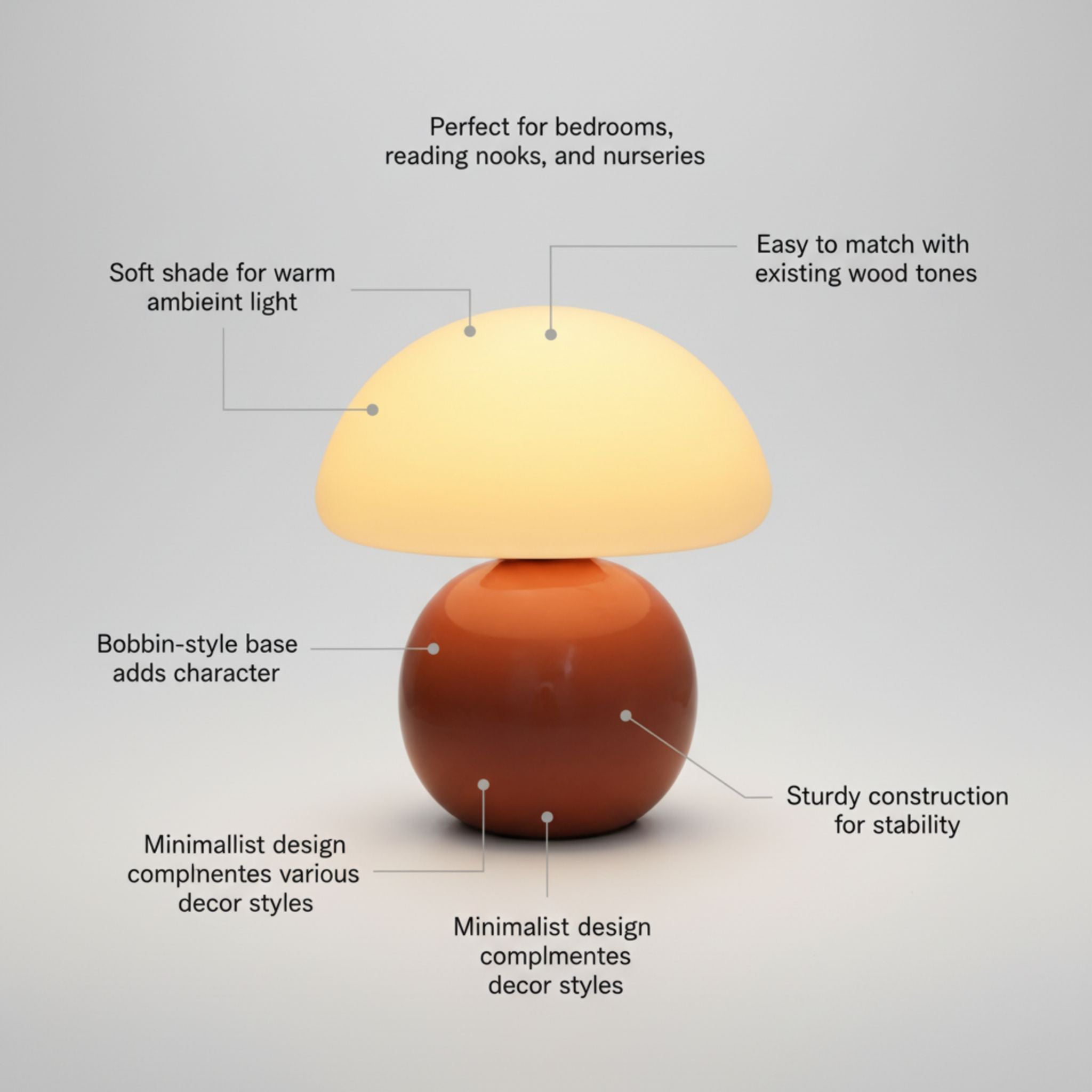 The Collected Bobbin Lamp