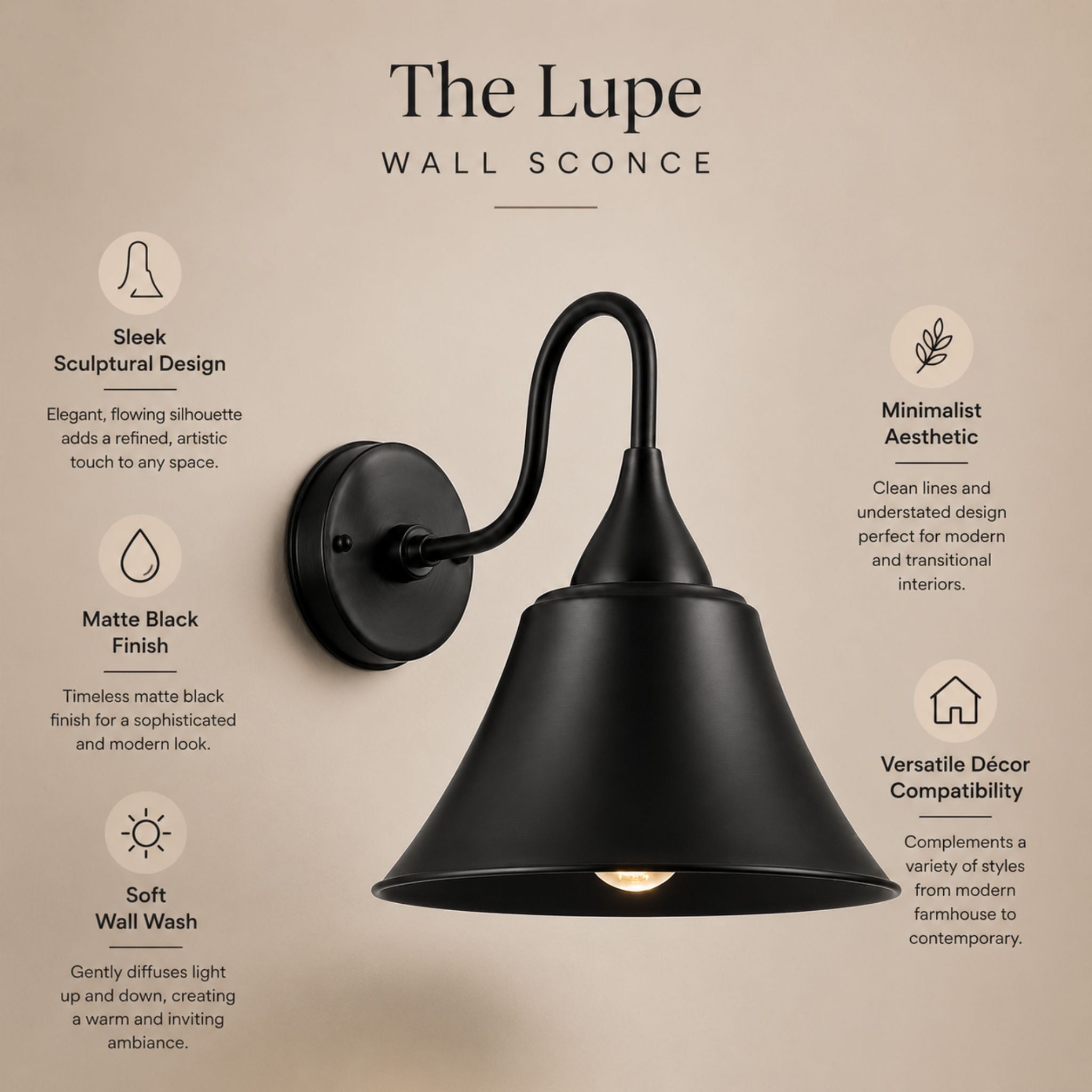 The Lupe Wall Sconce