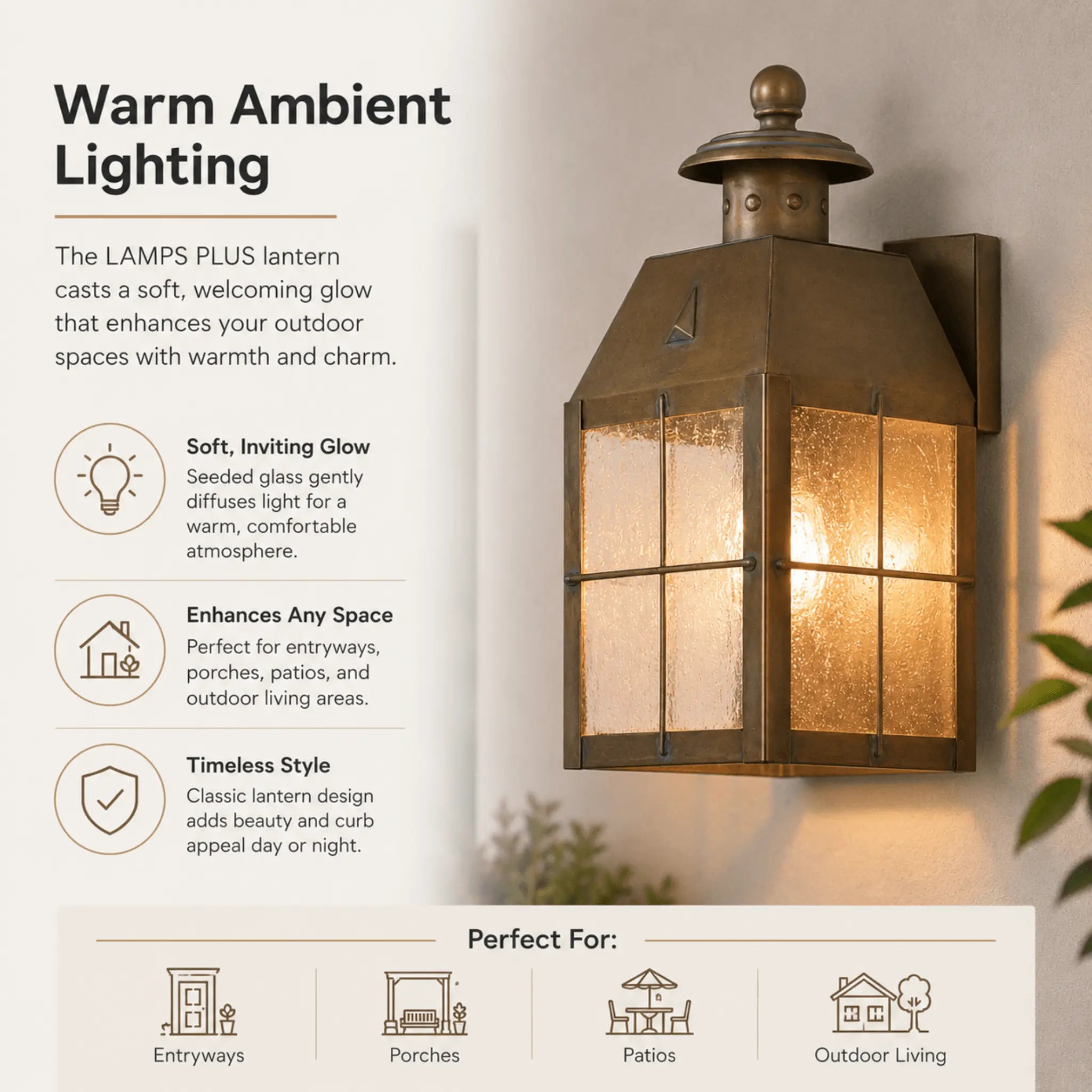 The Coastal Entryway Lantern