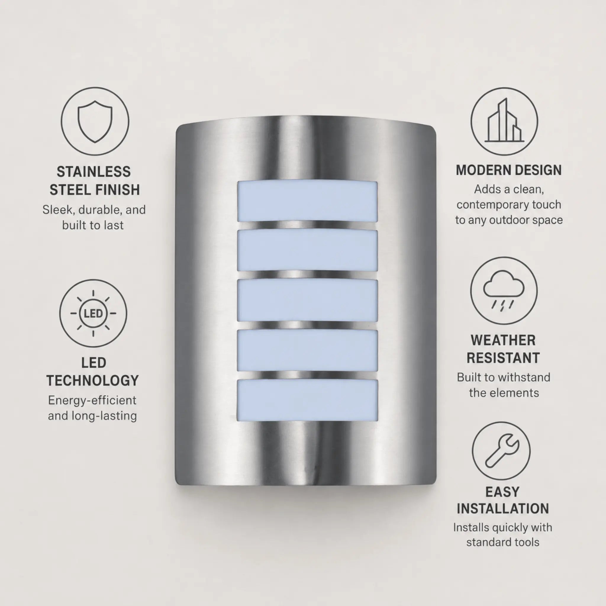 The Modern Entry Outdoor Light