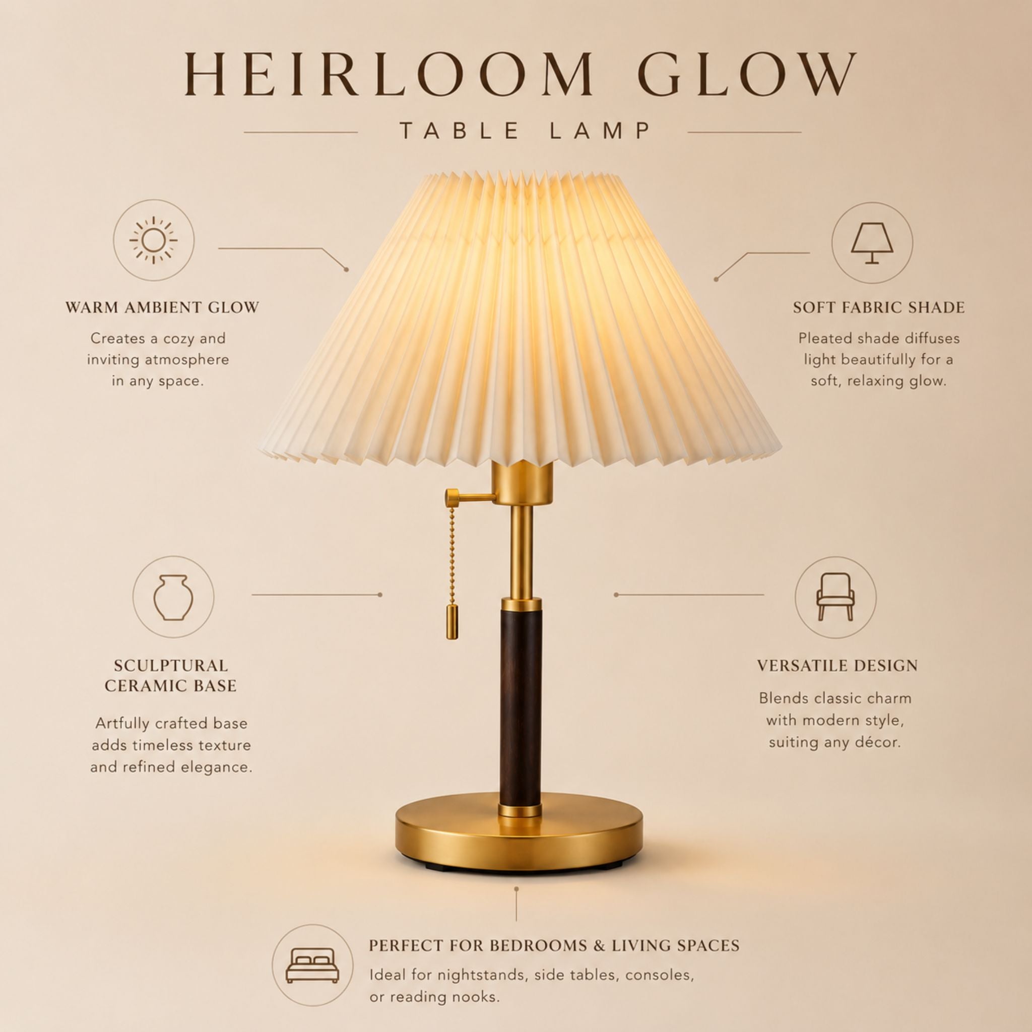 The Heirloom Glow Table Lamp