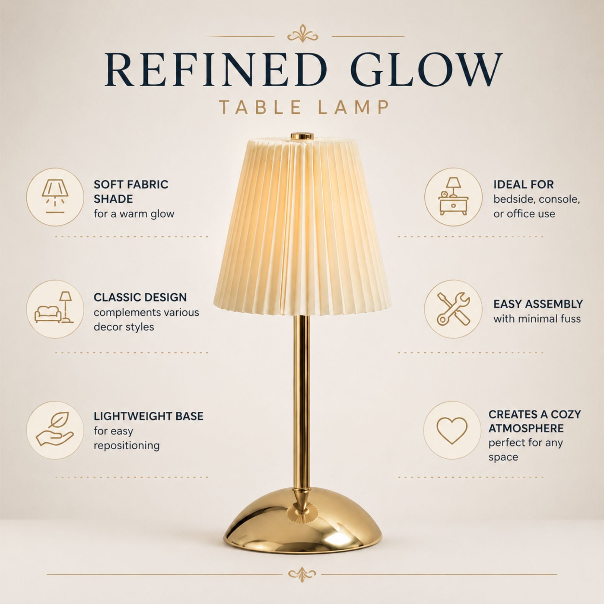 The Refined Glow Table Lamp