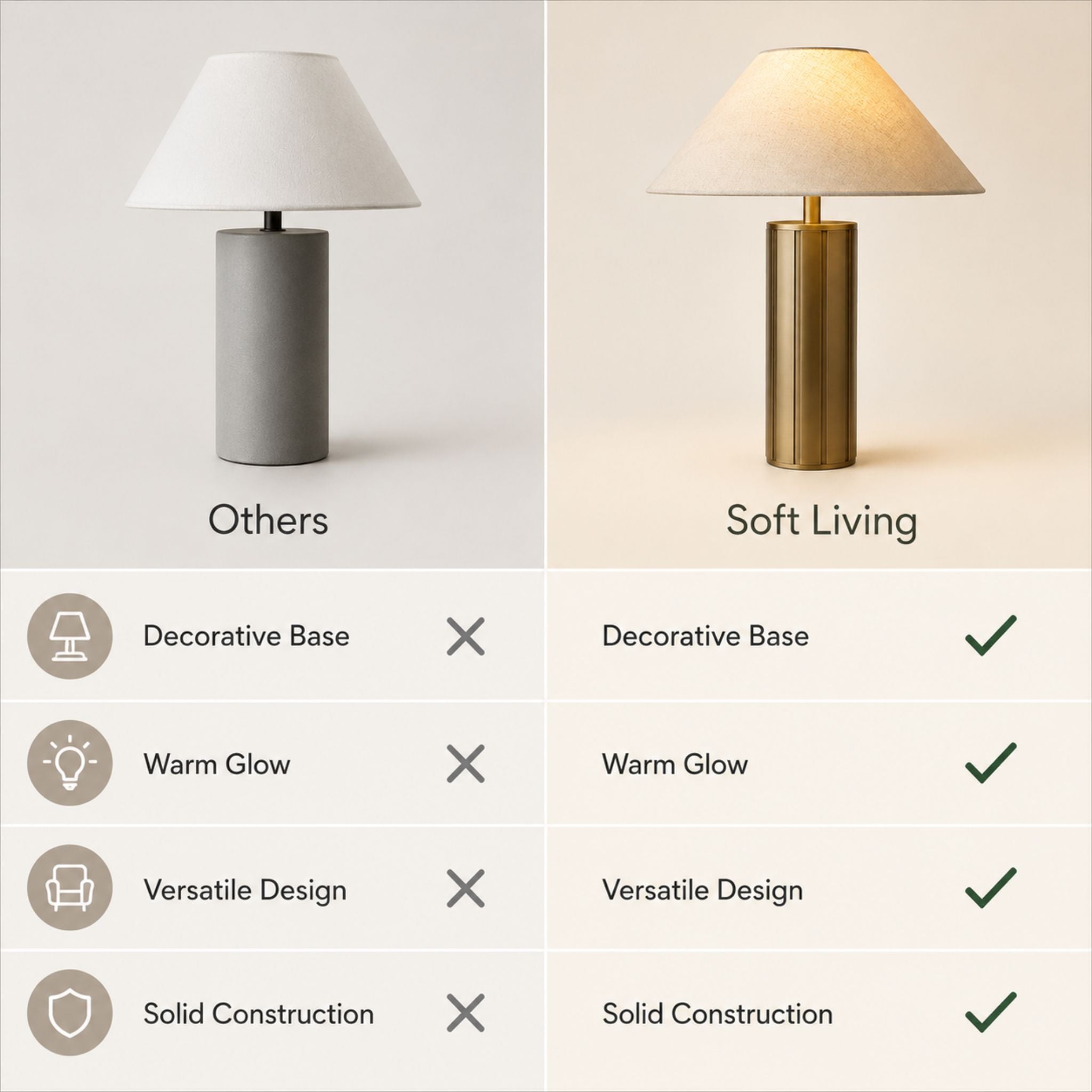 The Ambient Elegance Table Lamp