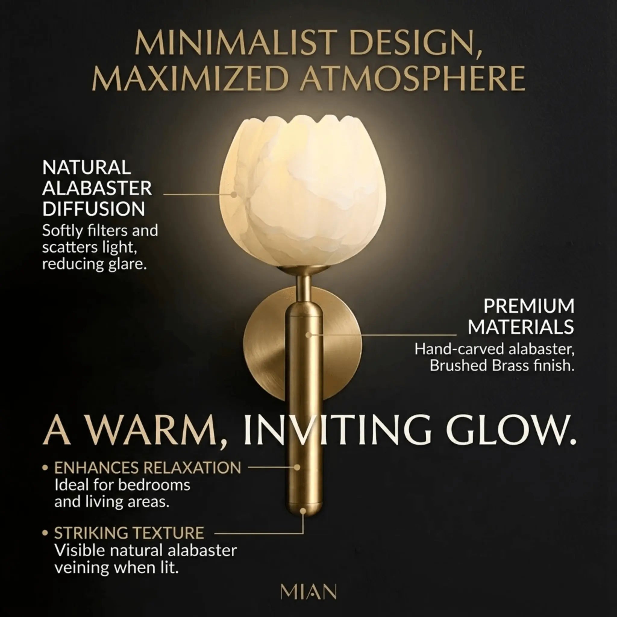 The Alabaster Bloom Wall Light