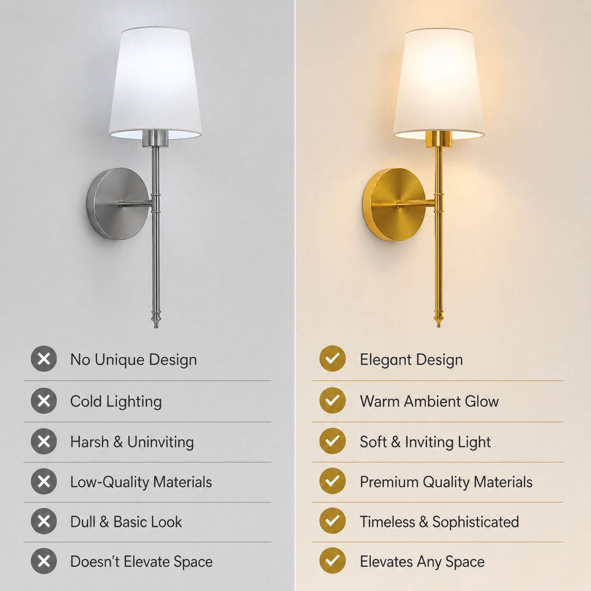 The Botanical Brass Wall Sconce
