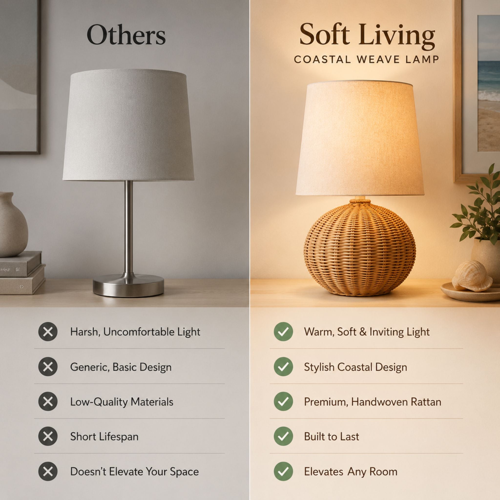The Coastal Weave Lamp
