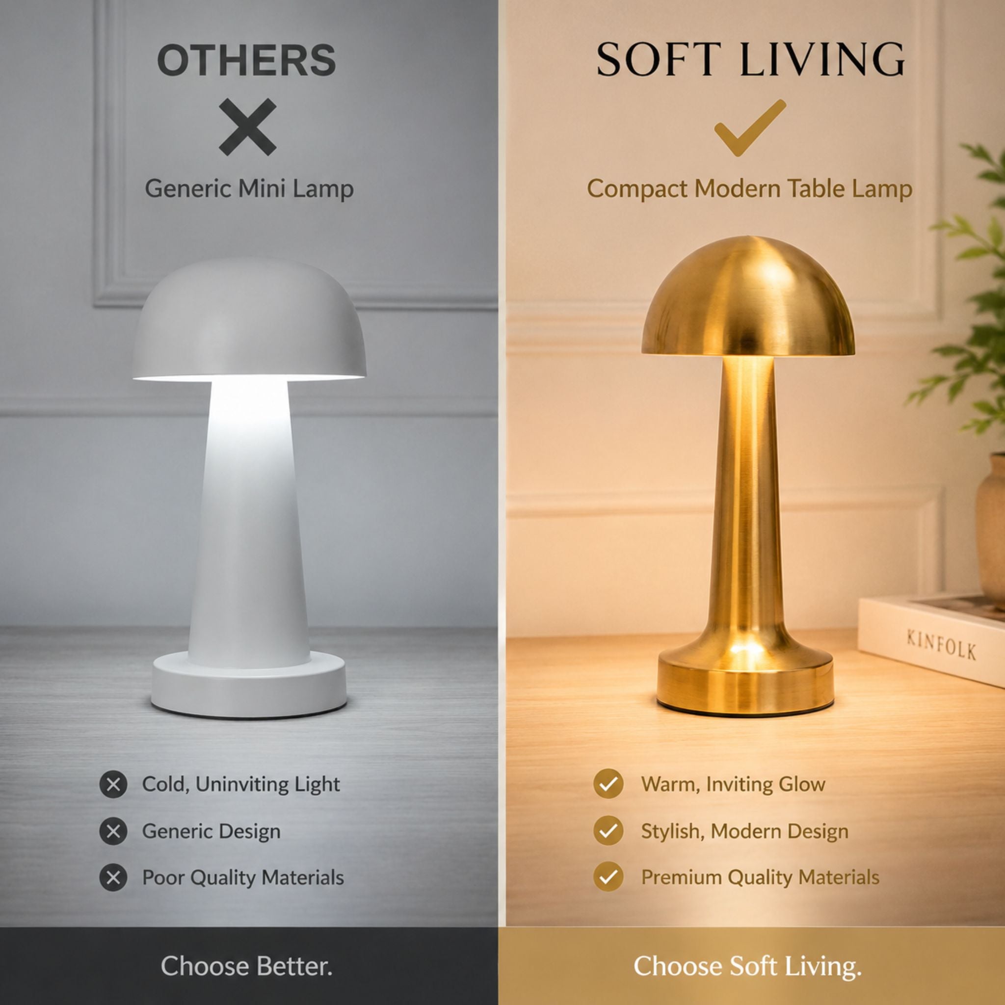 The Compact Modern Table Lamp