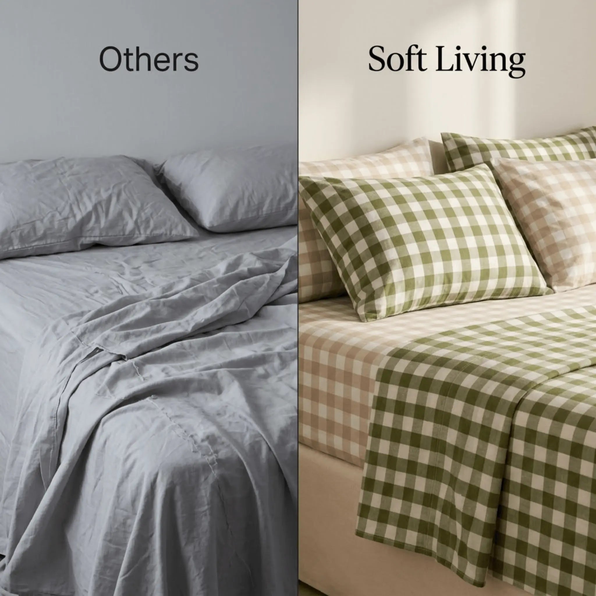 The Soft Living Linen Sheet Set