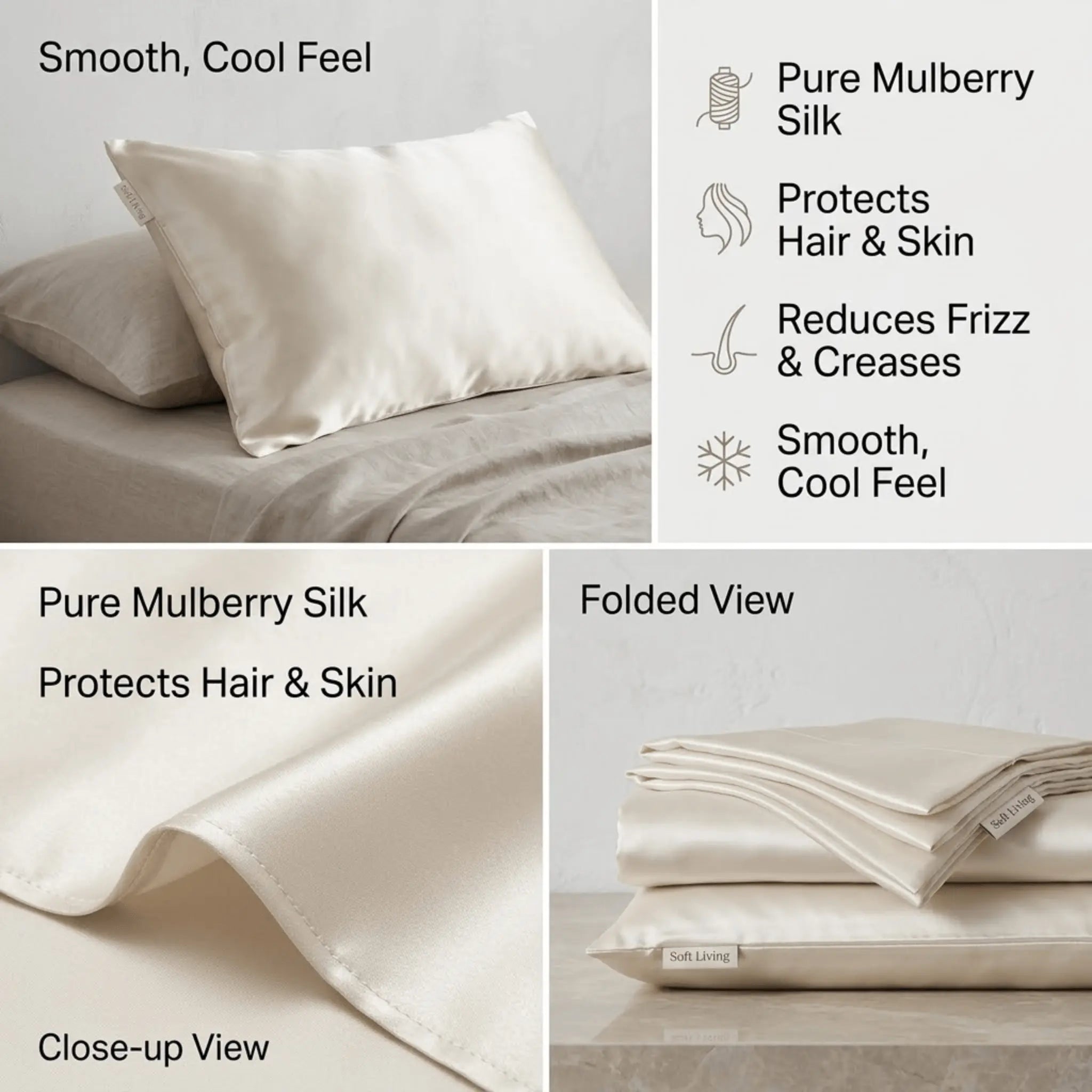 The Beauty Sleep Silk Pillowcase