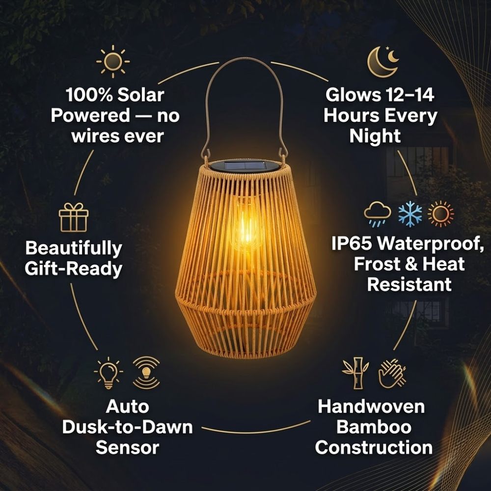 The Hanging Garden Lantern — Because the Best Evenings Happen Outside