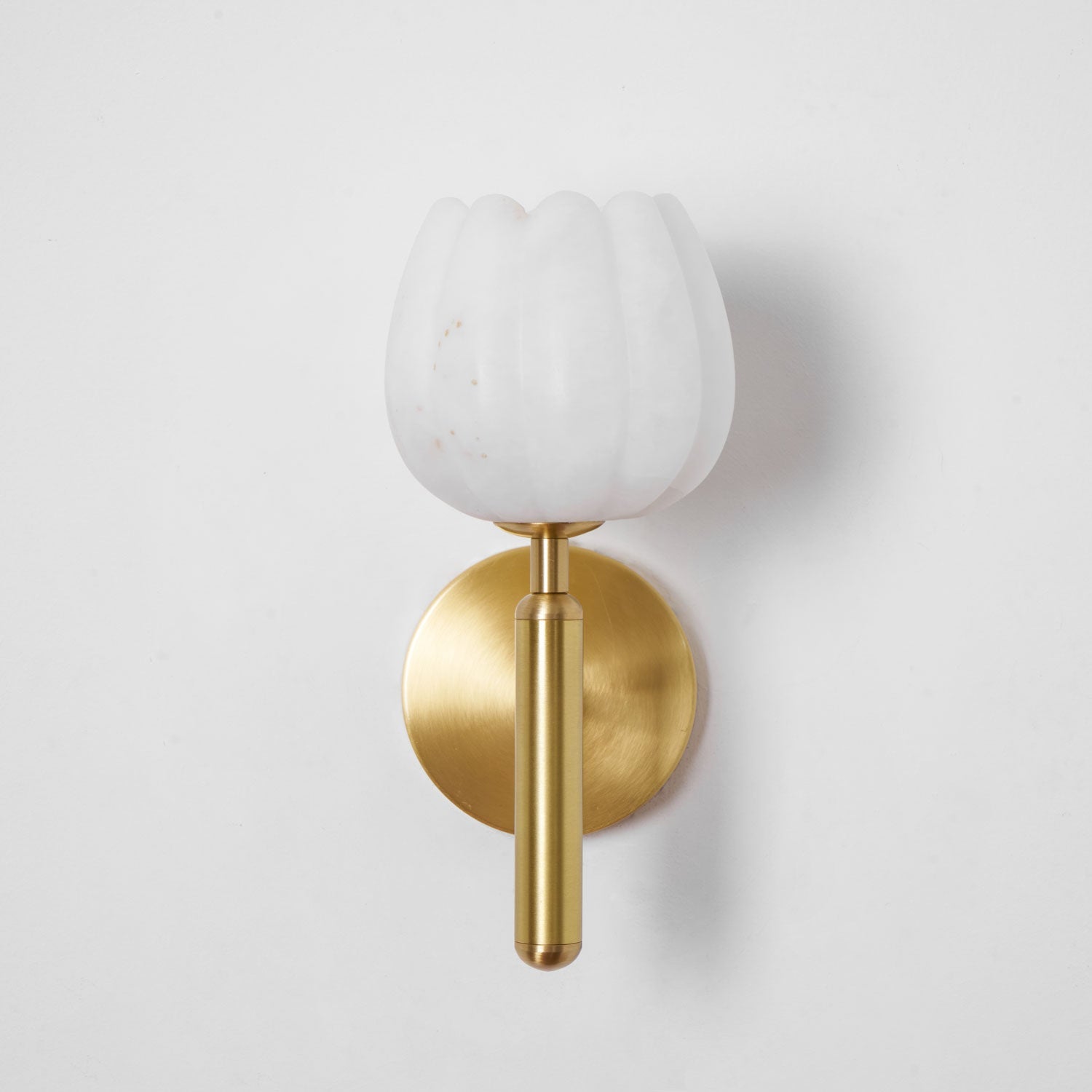 The Alabaster Bloom Wall Light