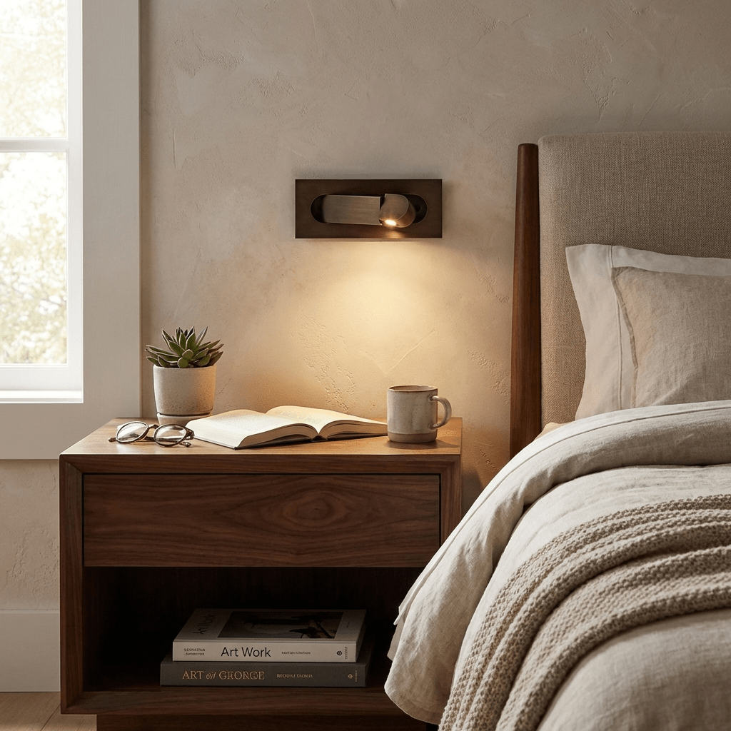 The Quiet Bedside Reading Light
