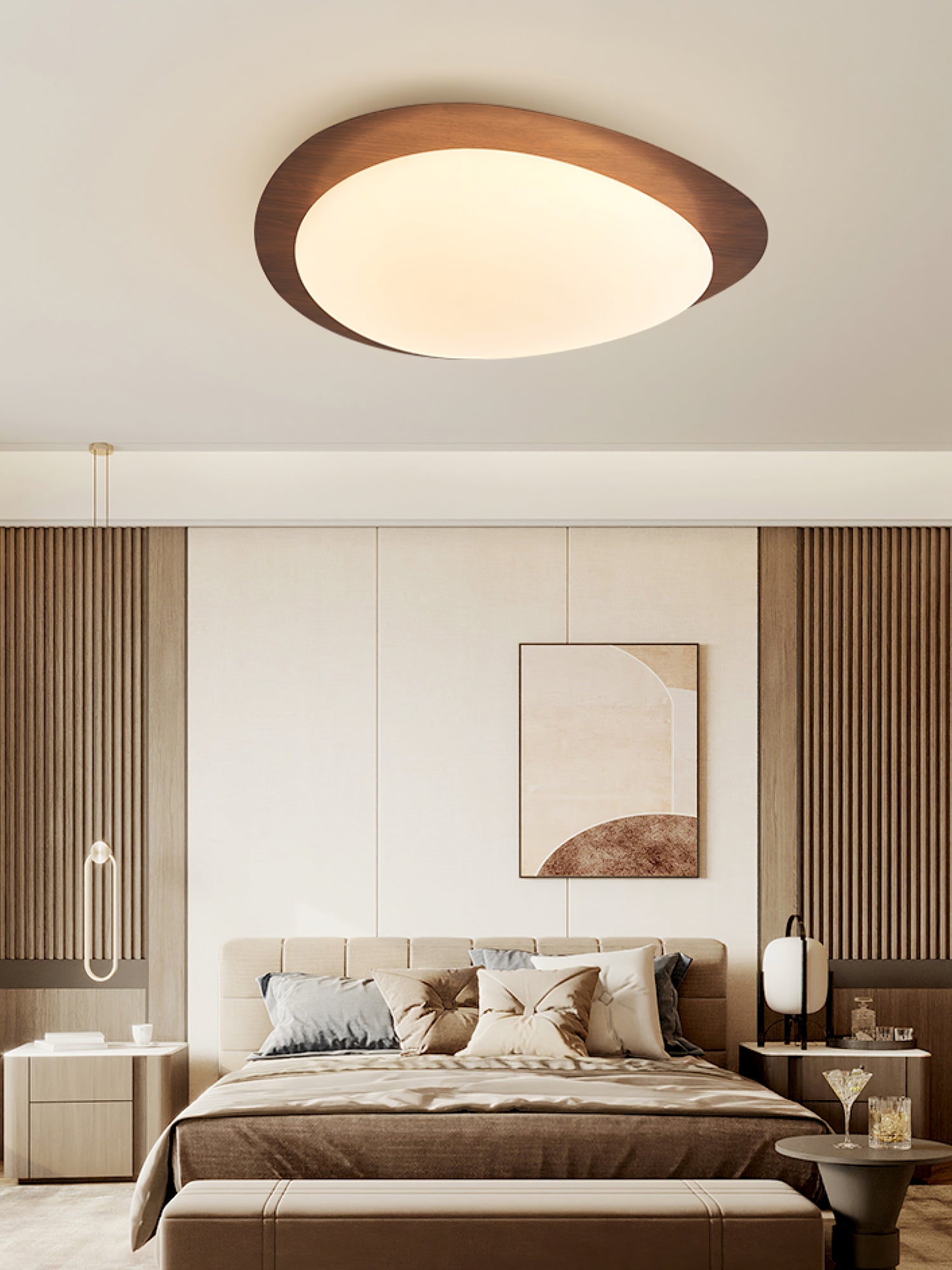 The Soft Pebble Ceiling Light
