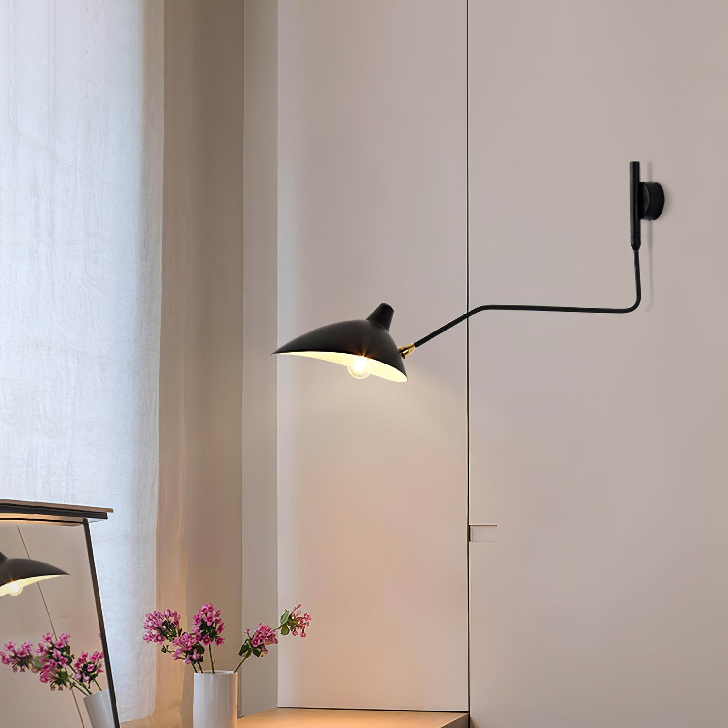 The Sculptural Reach Wall Sconce