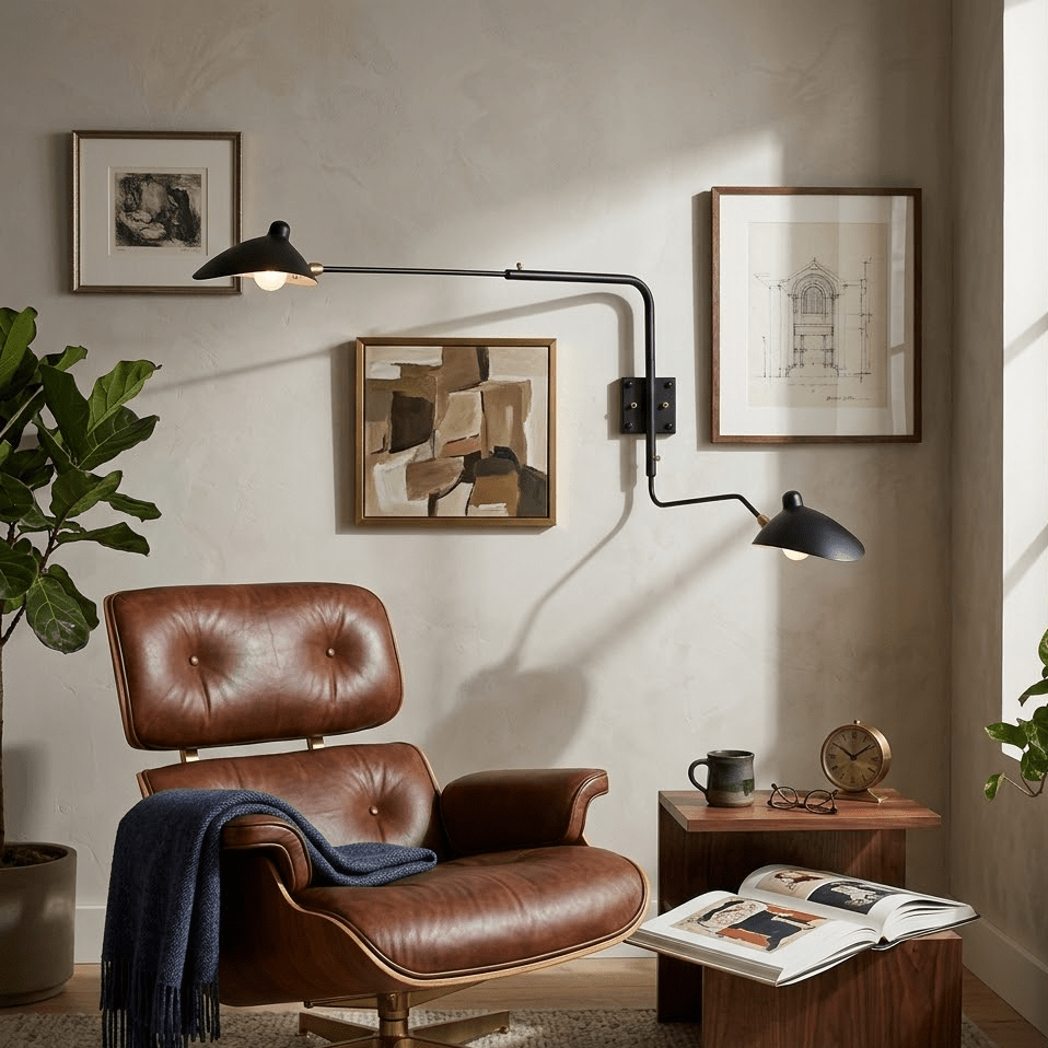 The Sculptural Reach Wall Sconce