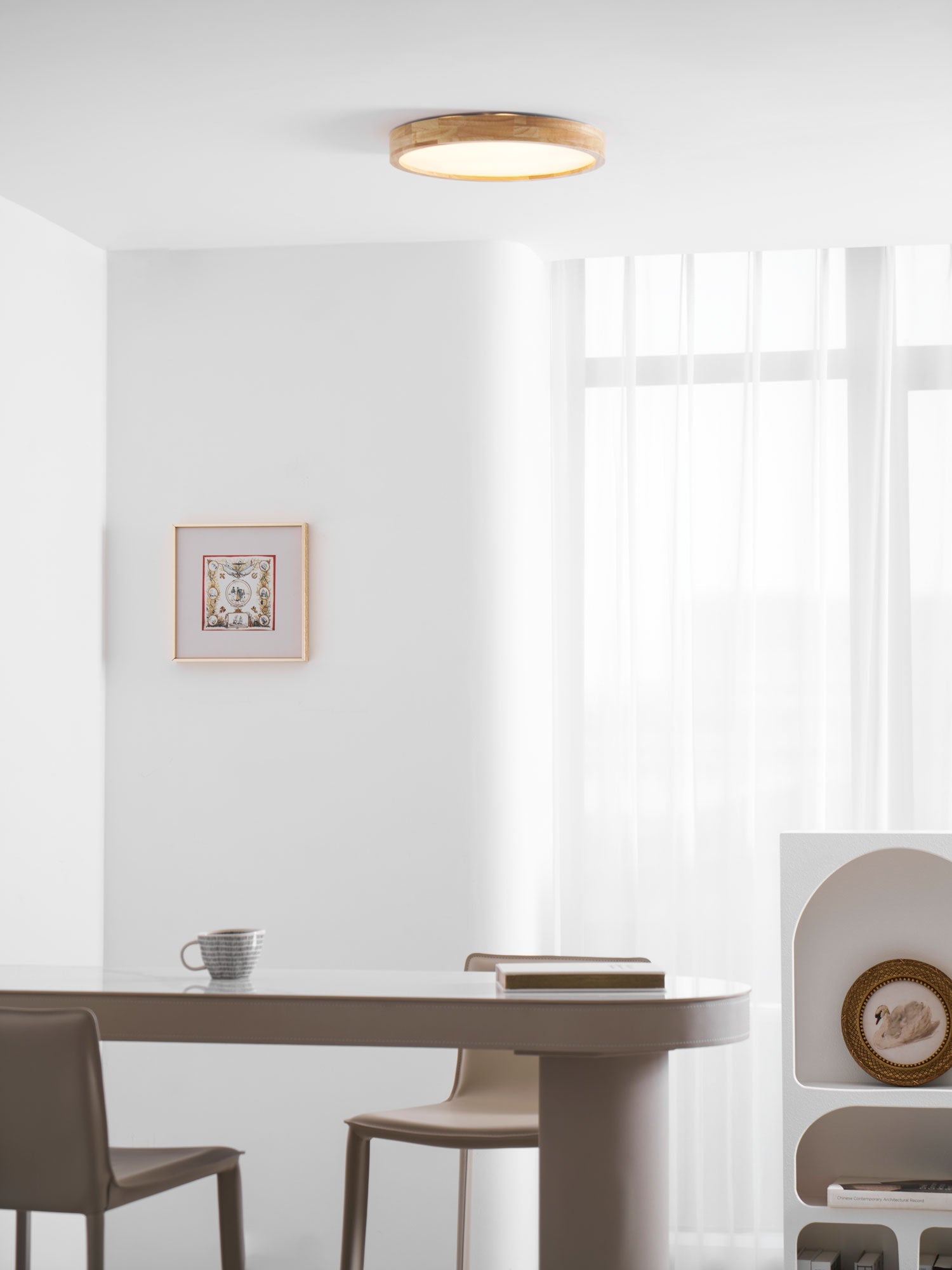 The Warm Geometry Ceiling Light
