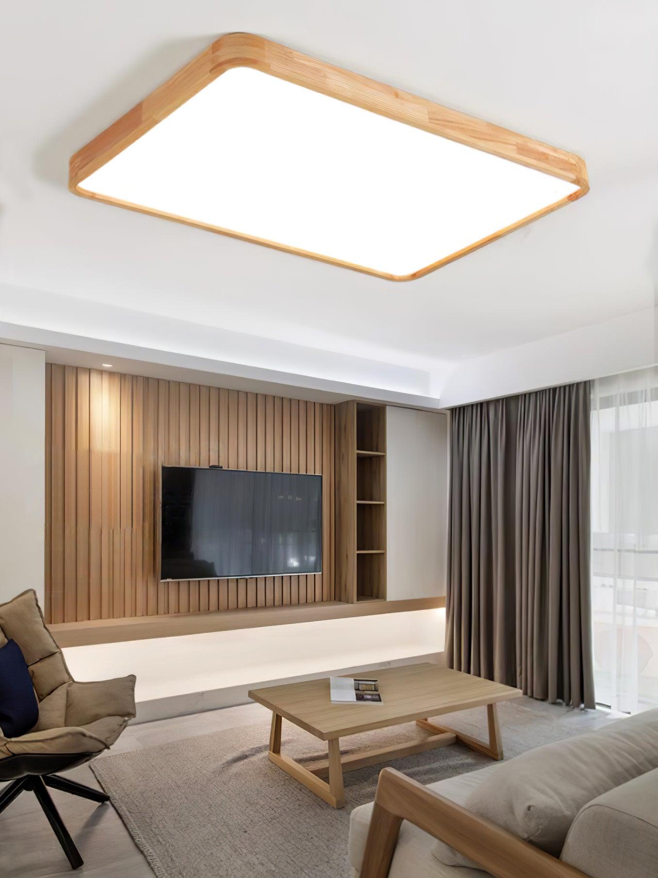 The Warm Geometry Ceiling Light