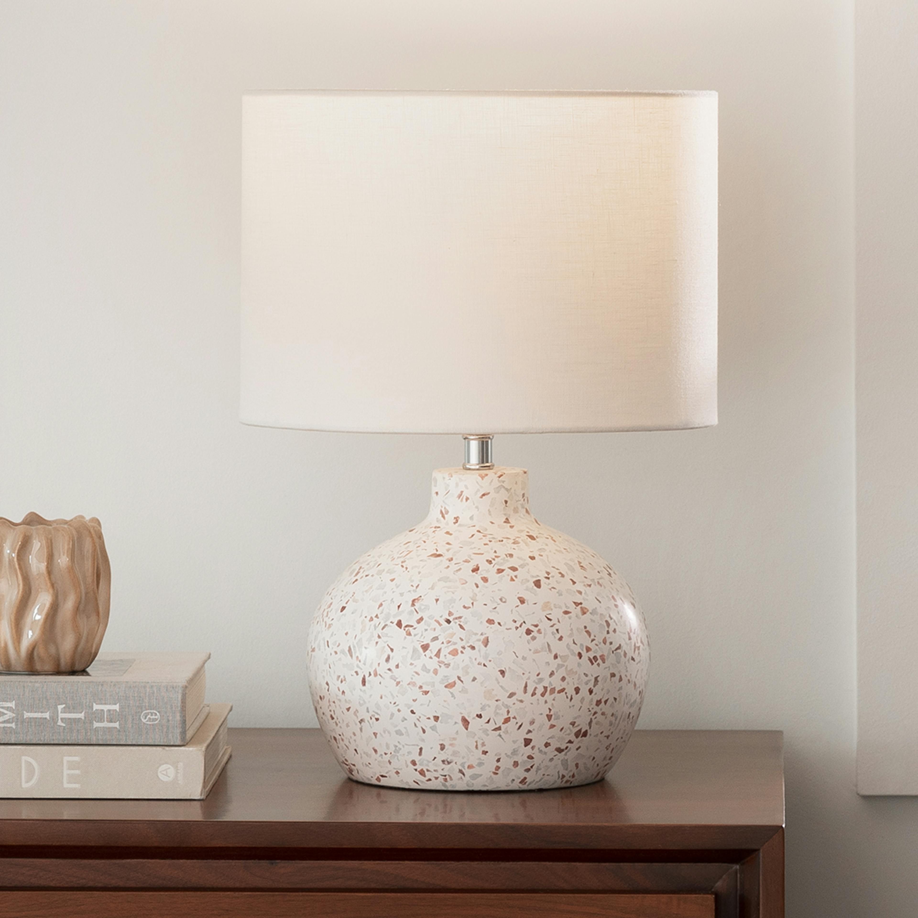 The Sculpted Terrazzo Table Lamp