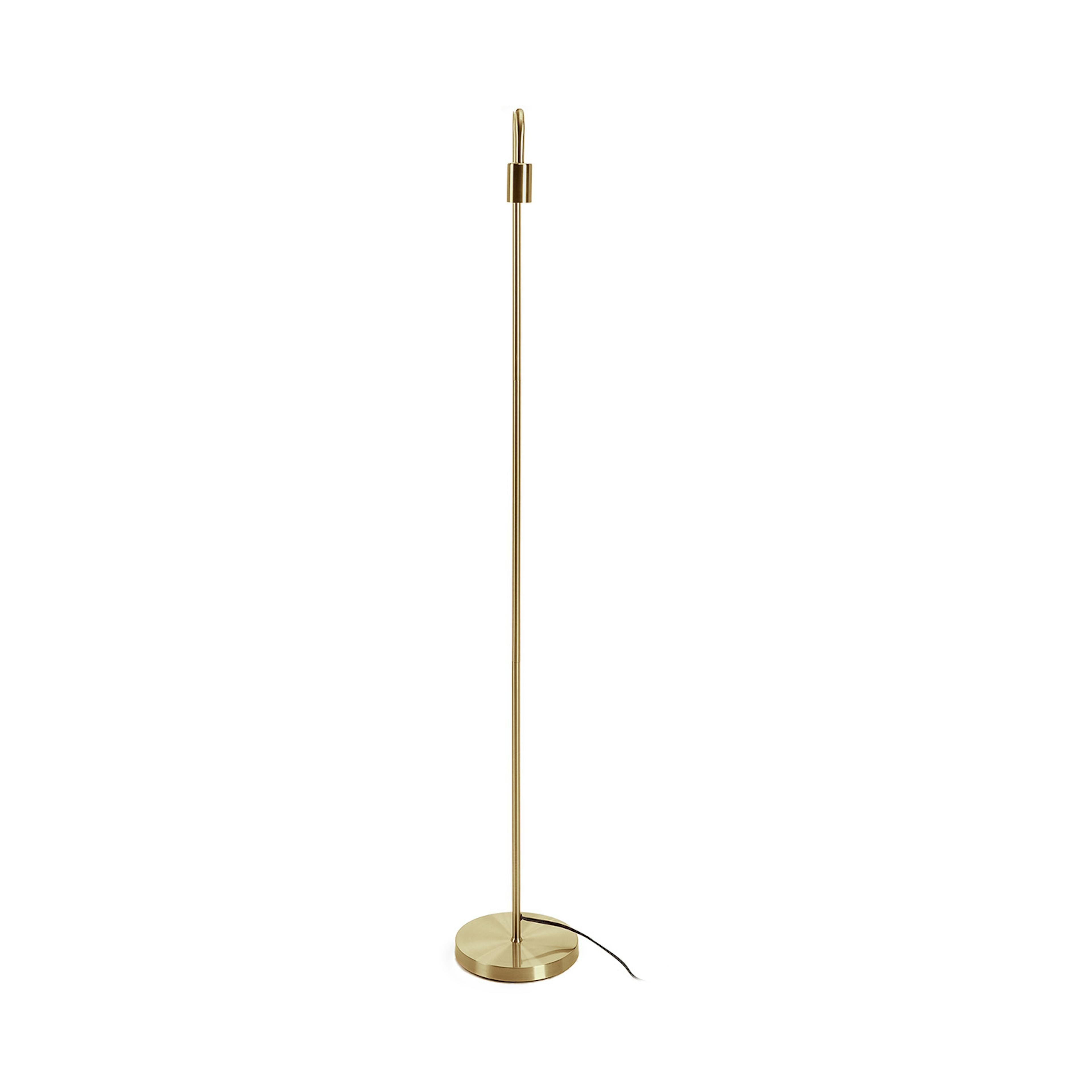 The Reading Corner Brass Floor Lamp