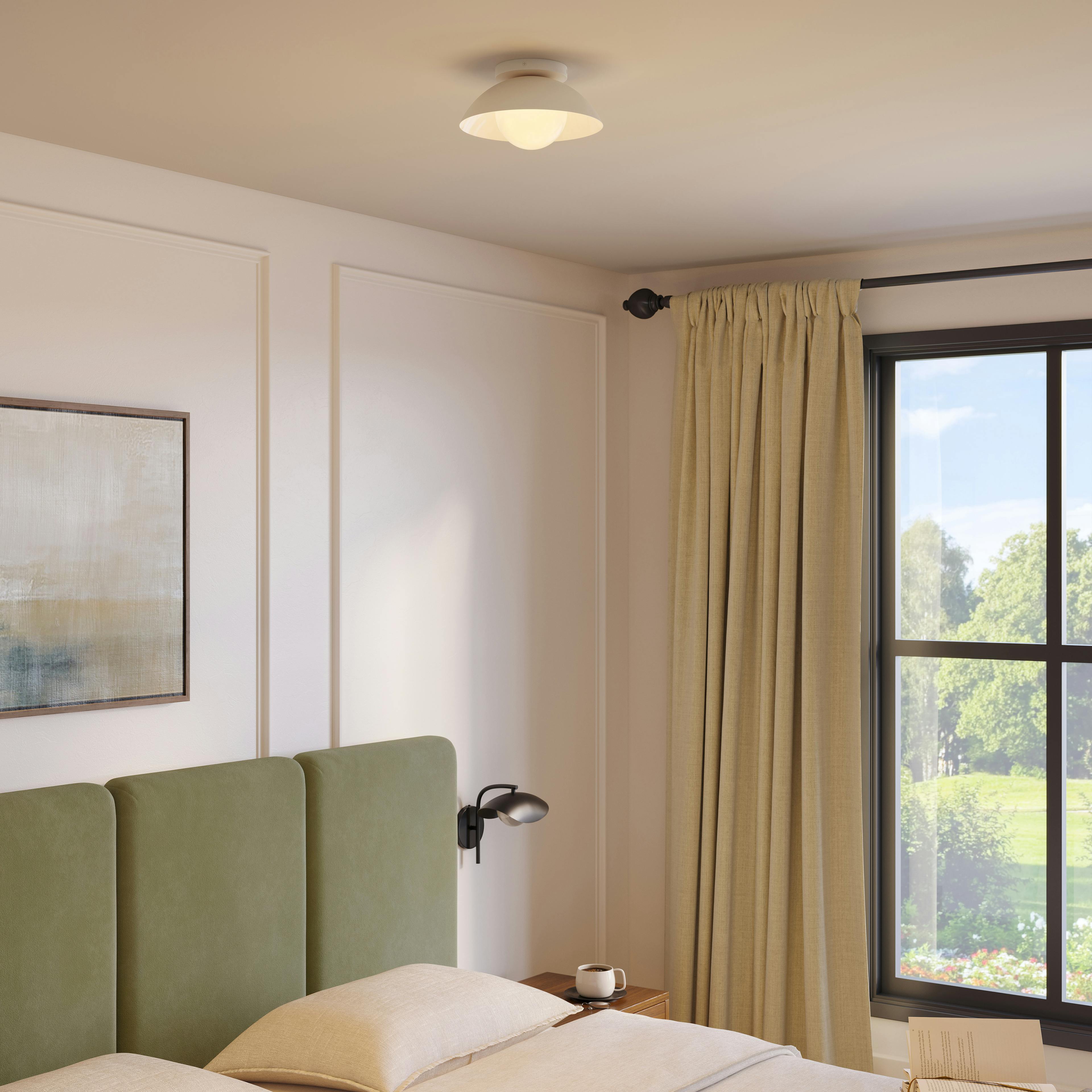 The Soft Glow Flushmount Light