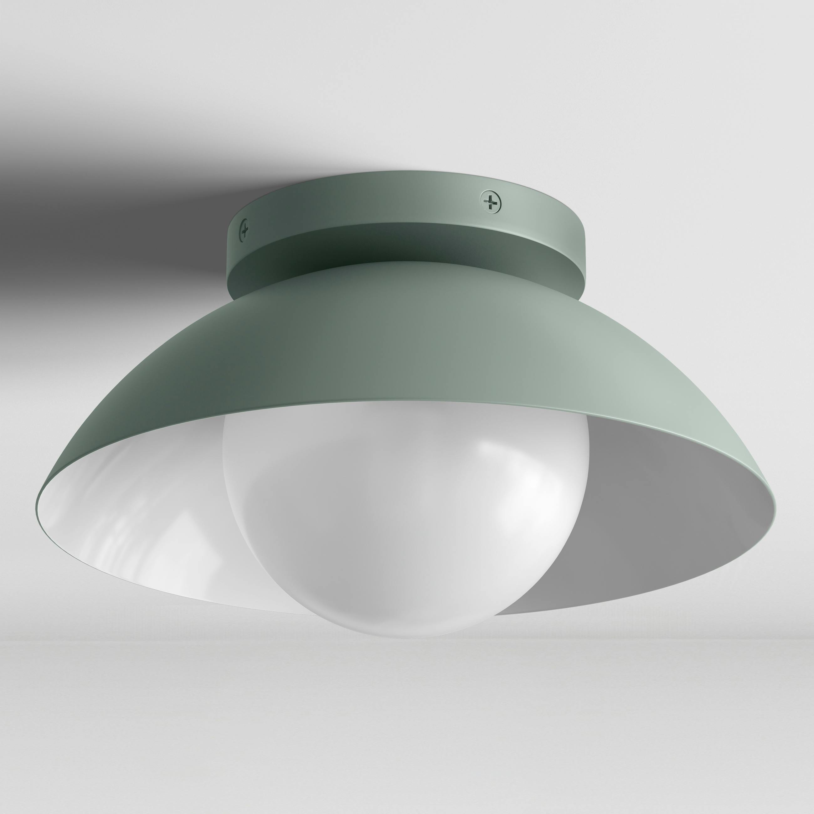 The Soft Glow Flushmount Light