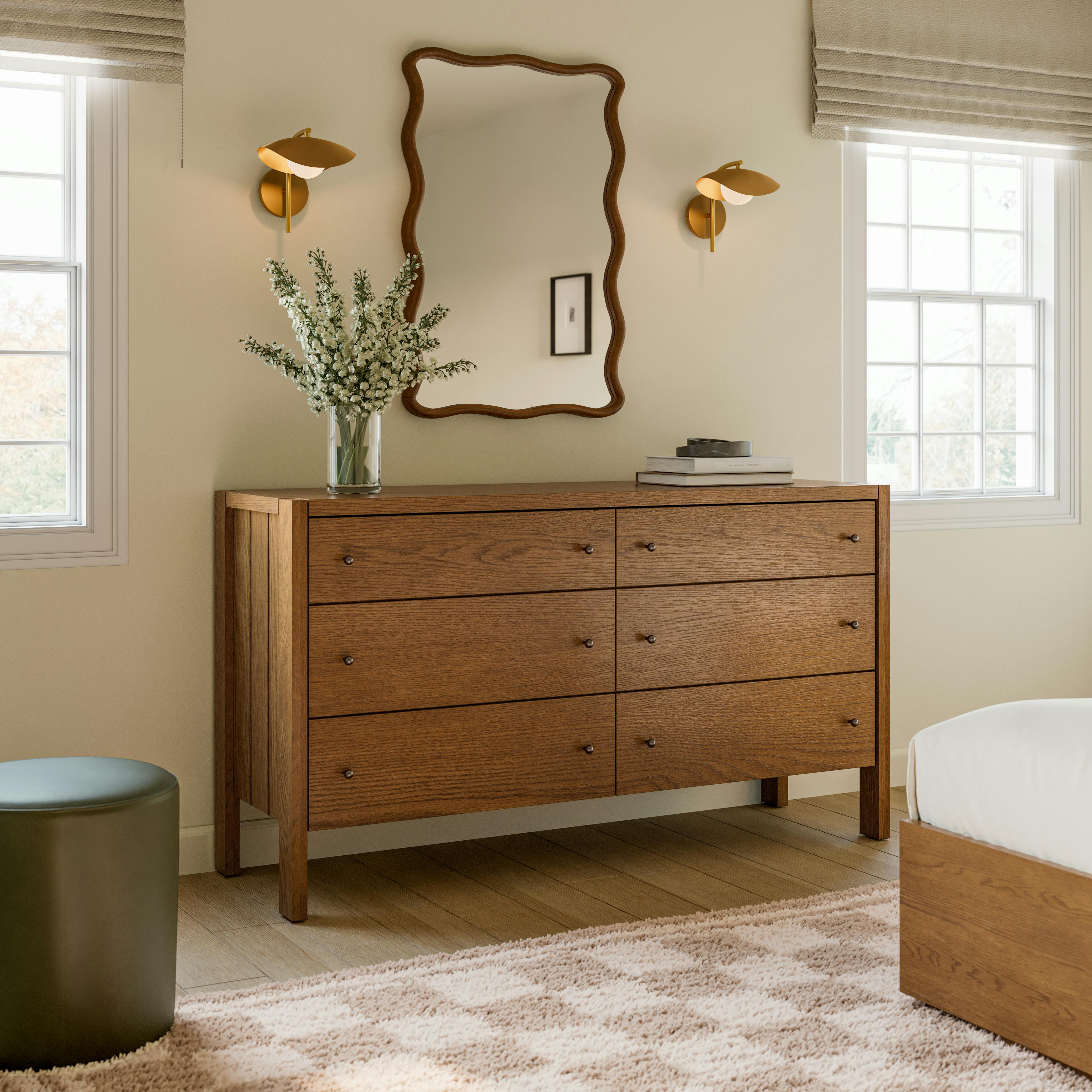 The Warm Glow Brass Sconce