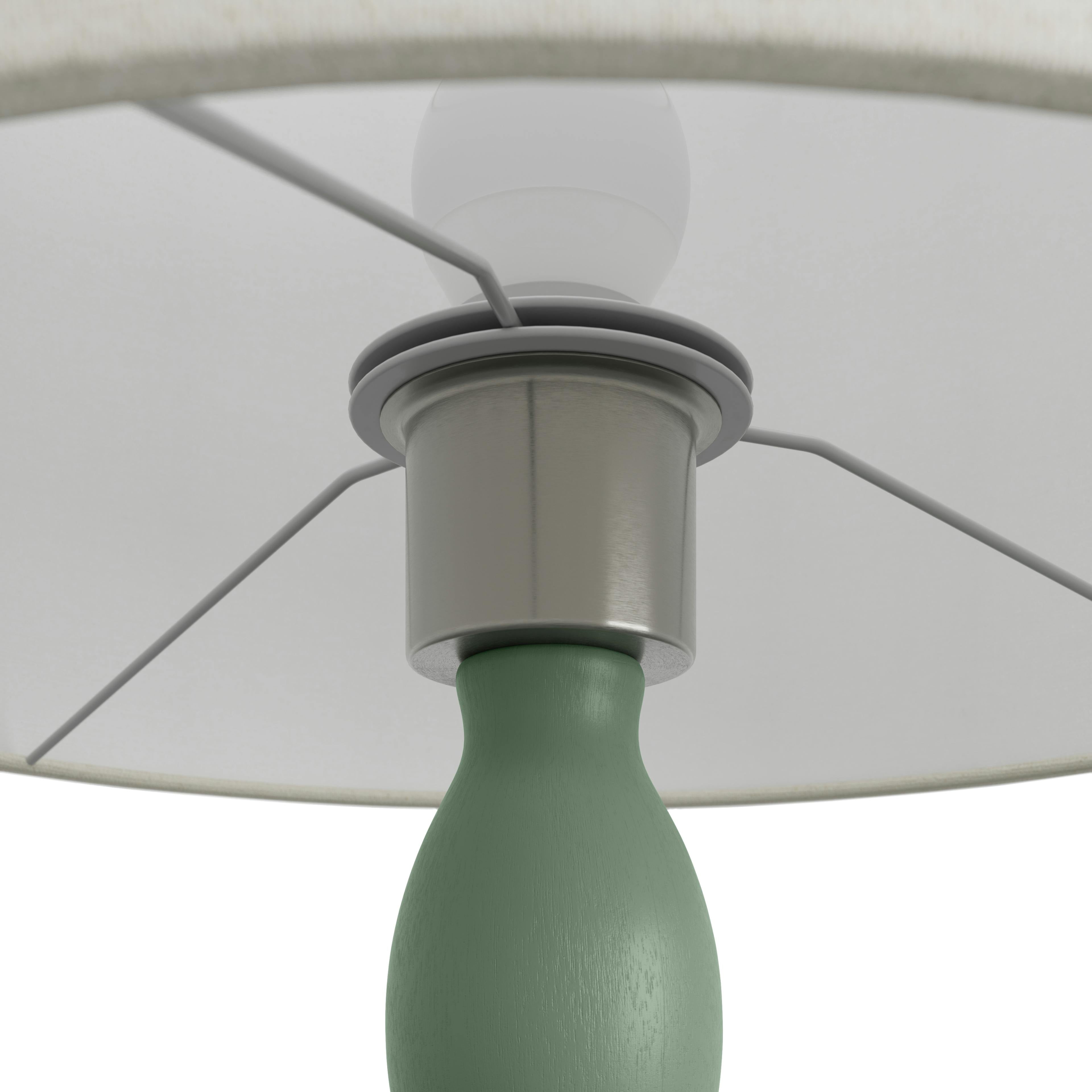 The Muted Green Table Lamp
