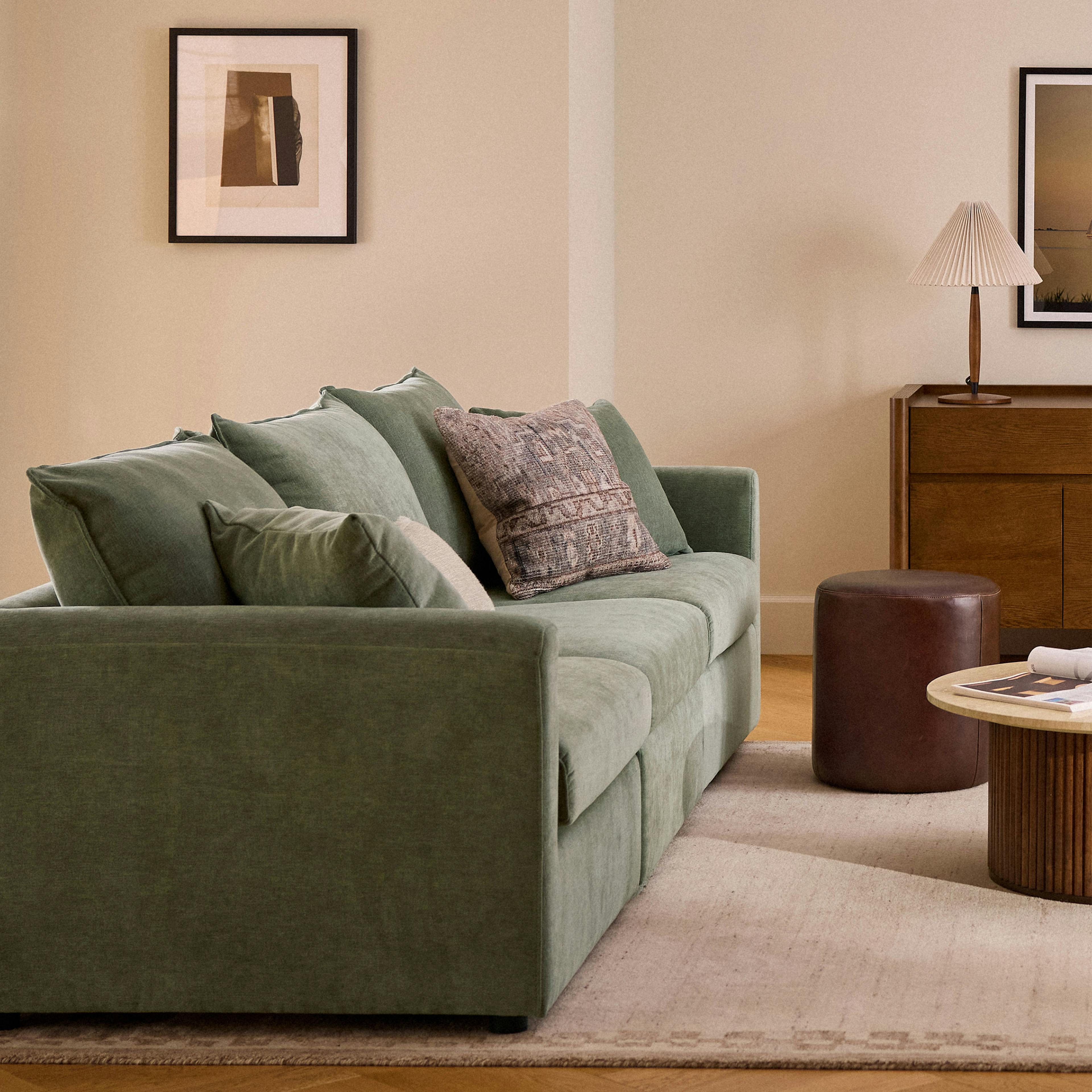 The Warm Glow Walnut Table Lamp