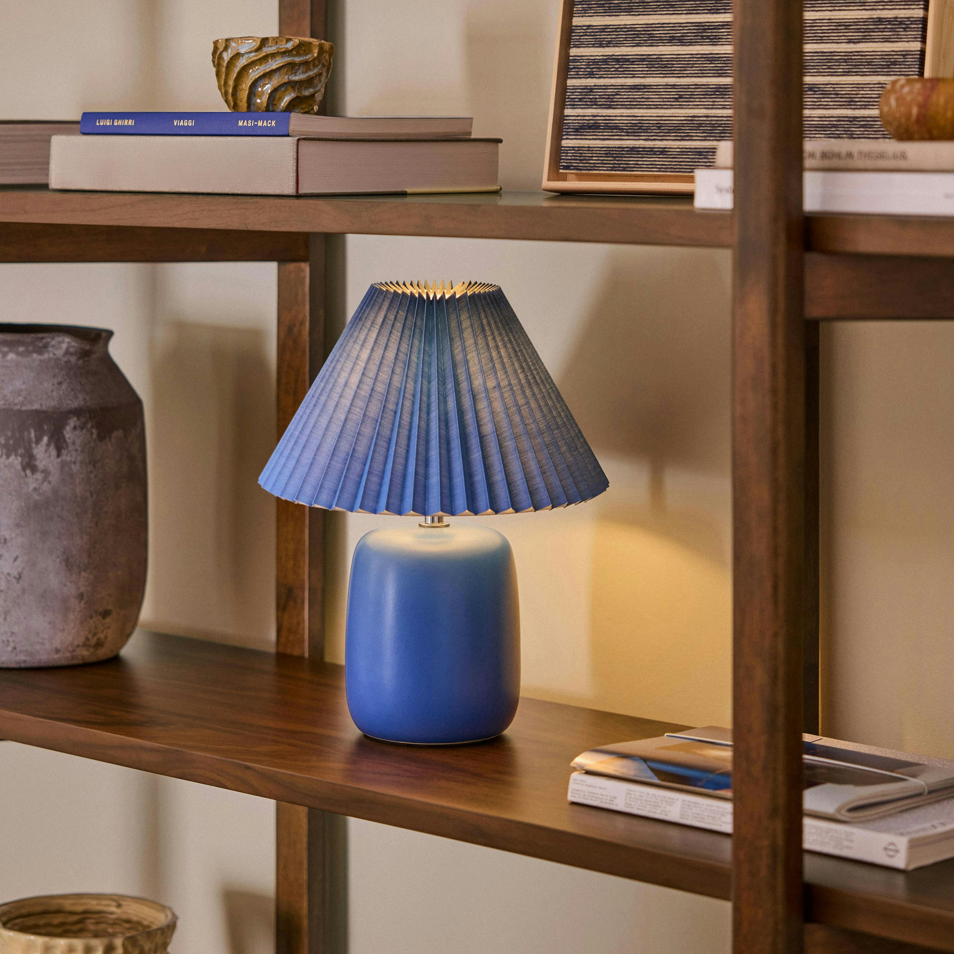 The Cerulean Ceramic Table Lamp