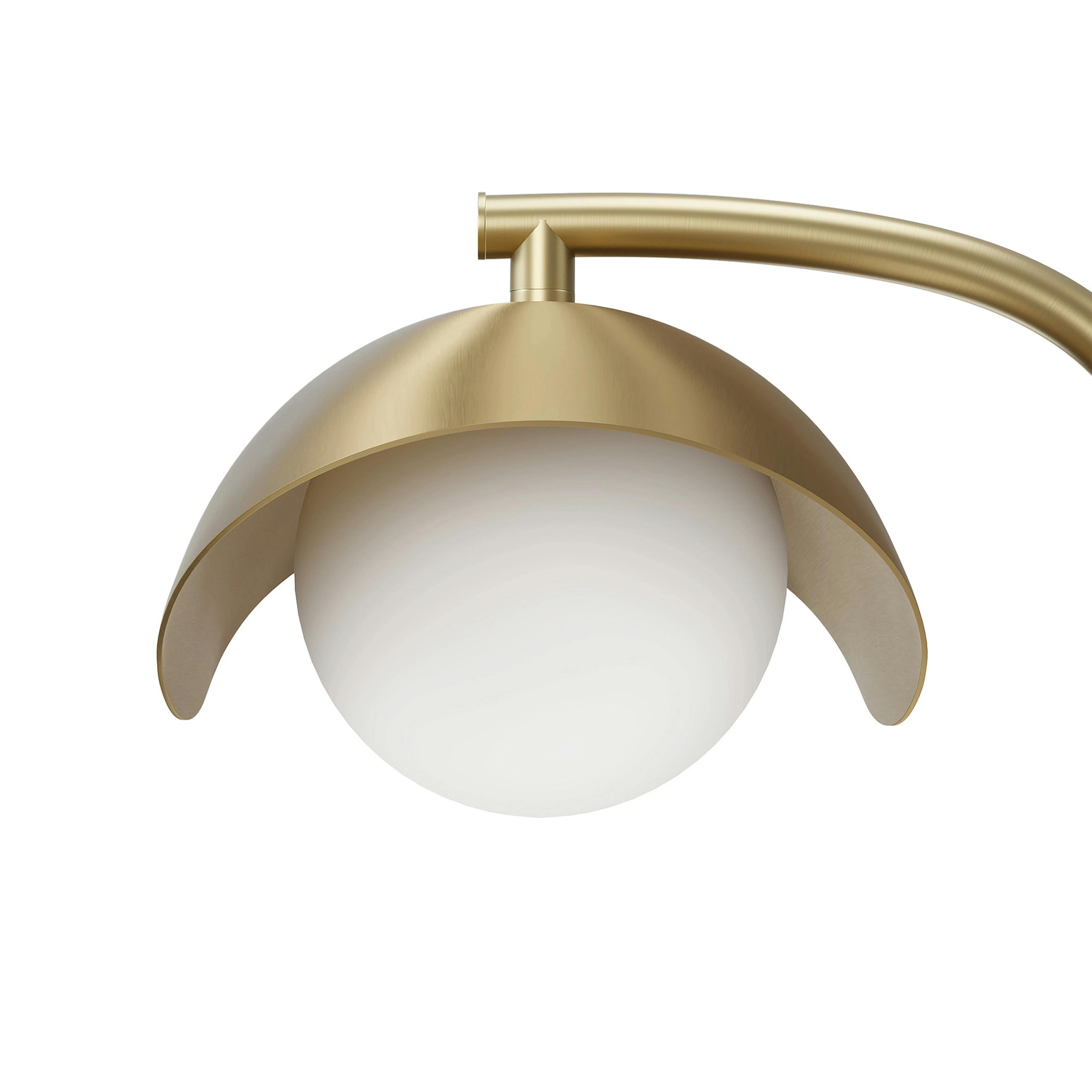The Warm Glow Brass Sconce Set