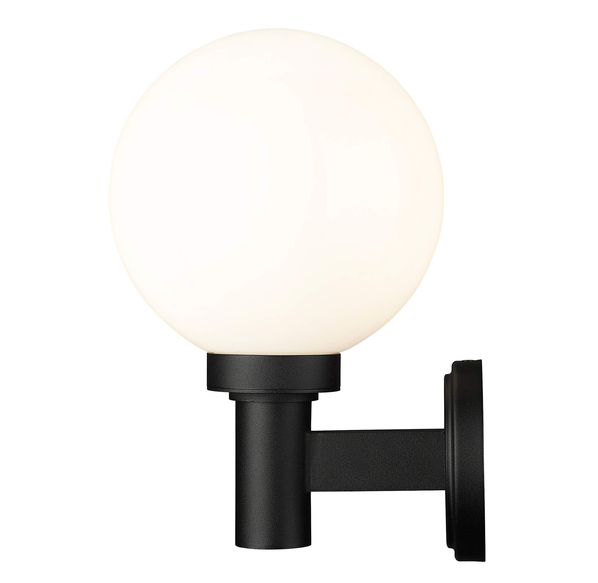 The Finished Exterior Wall Light