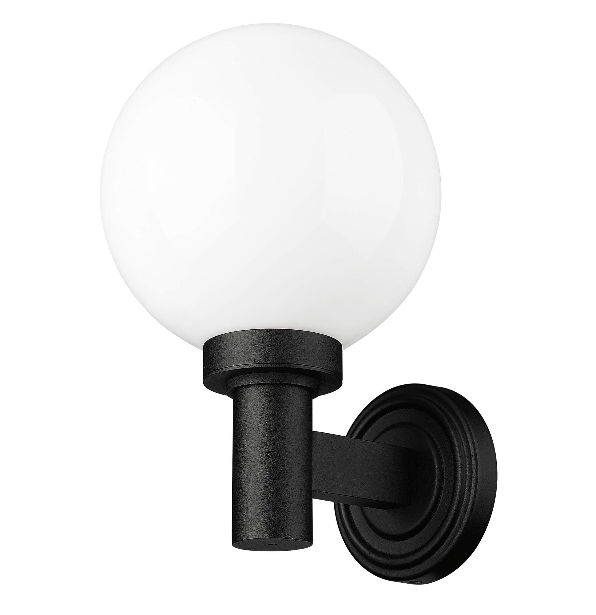 The Finished Exterior Wall Light