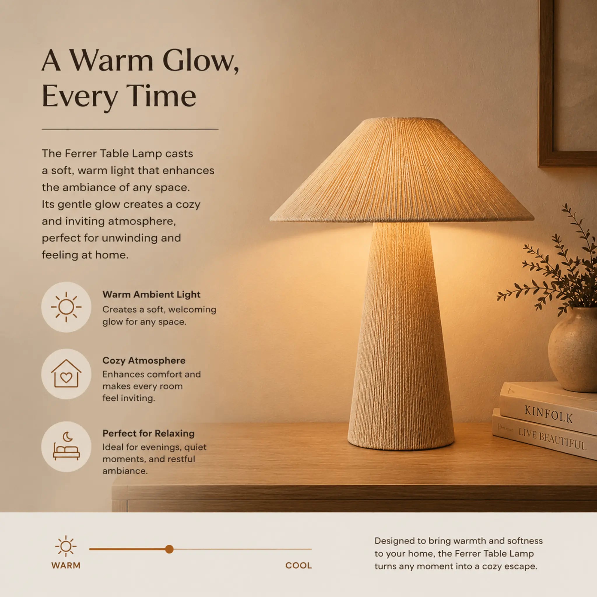 The Warm Glow Table Lamp