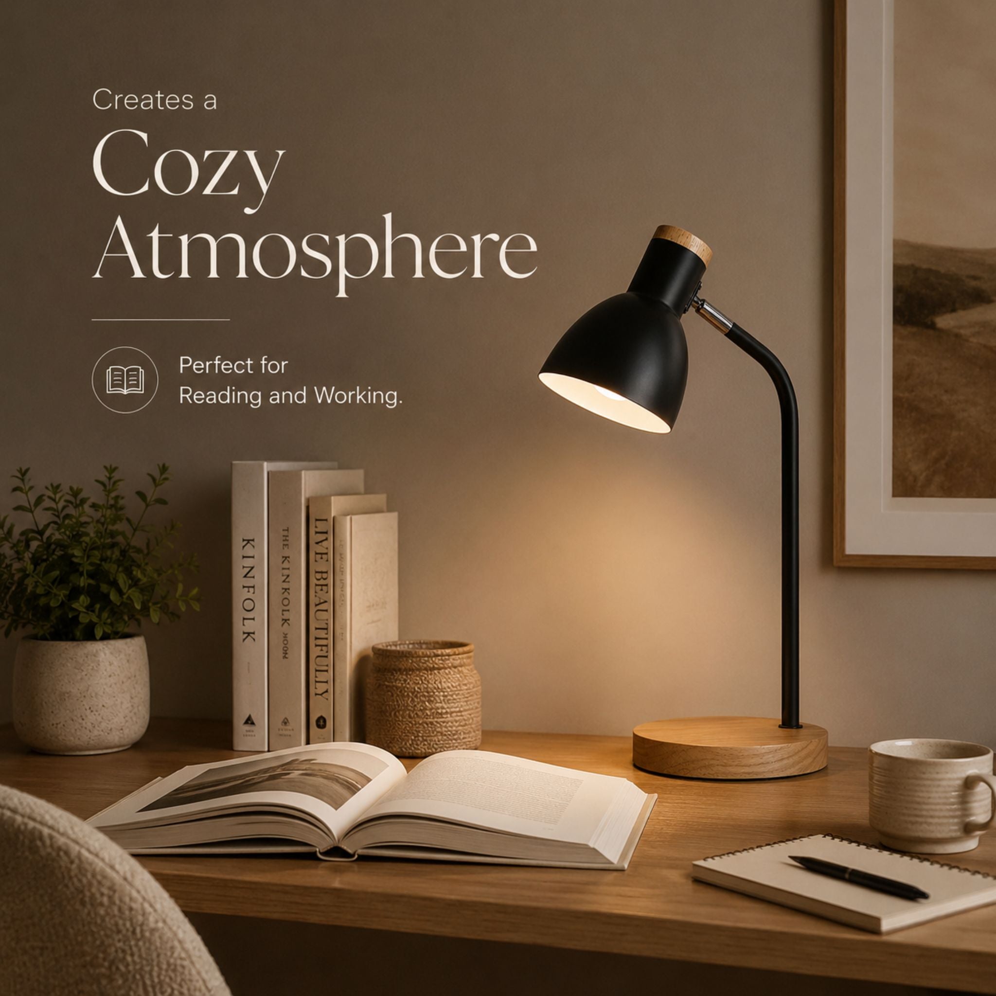The Styled Corner Desk Lamp