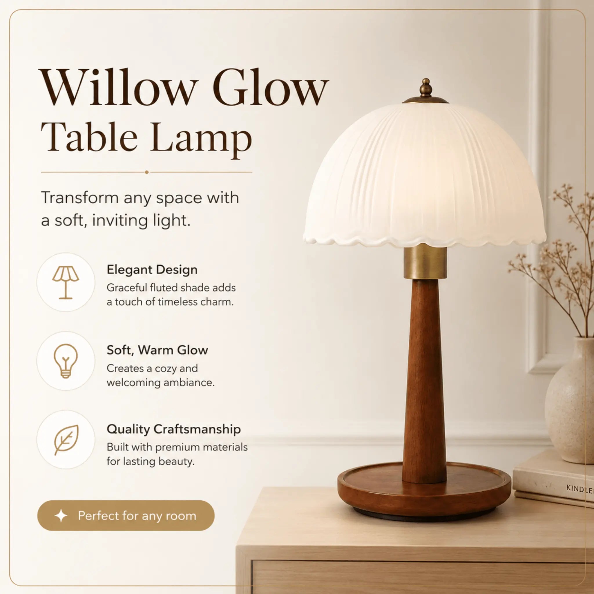 The Willow Glow Table Lamp