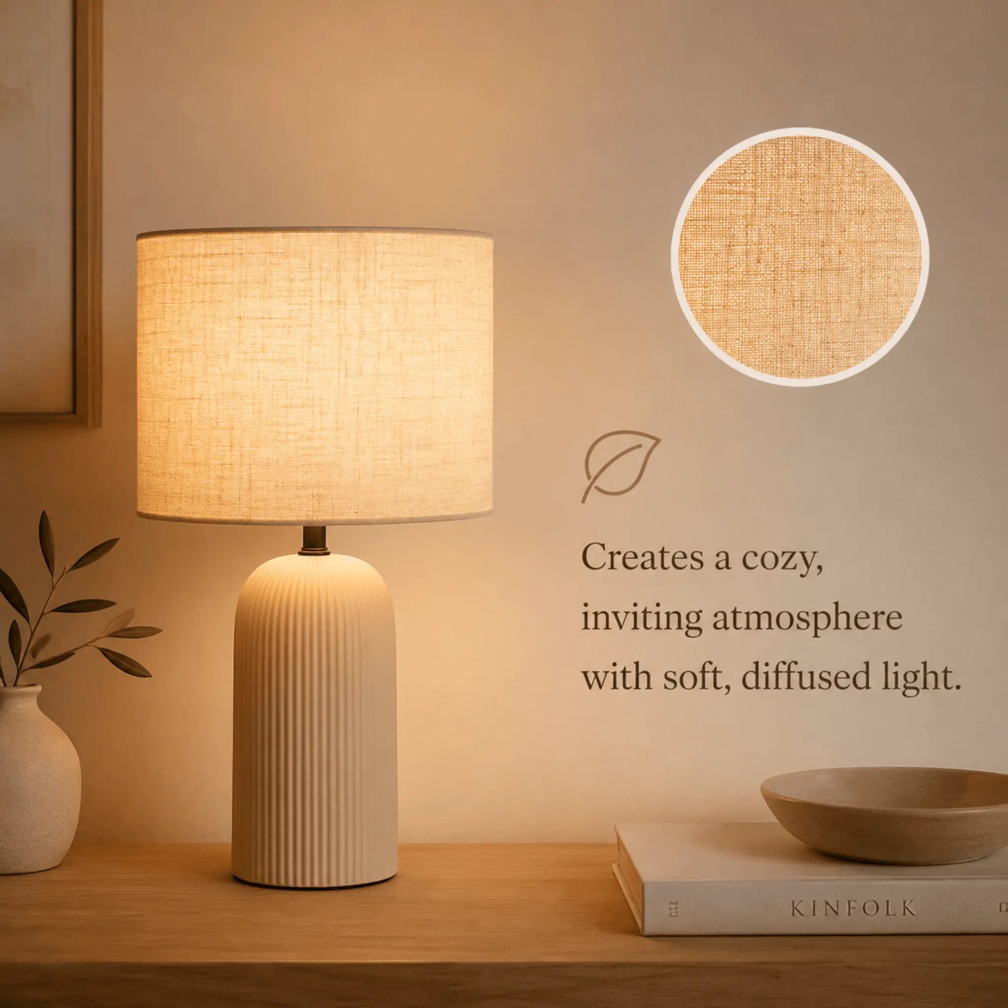 The Sculpted Glow Table Lamp