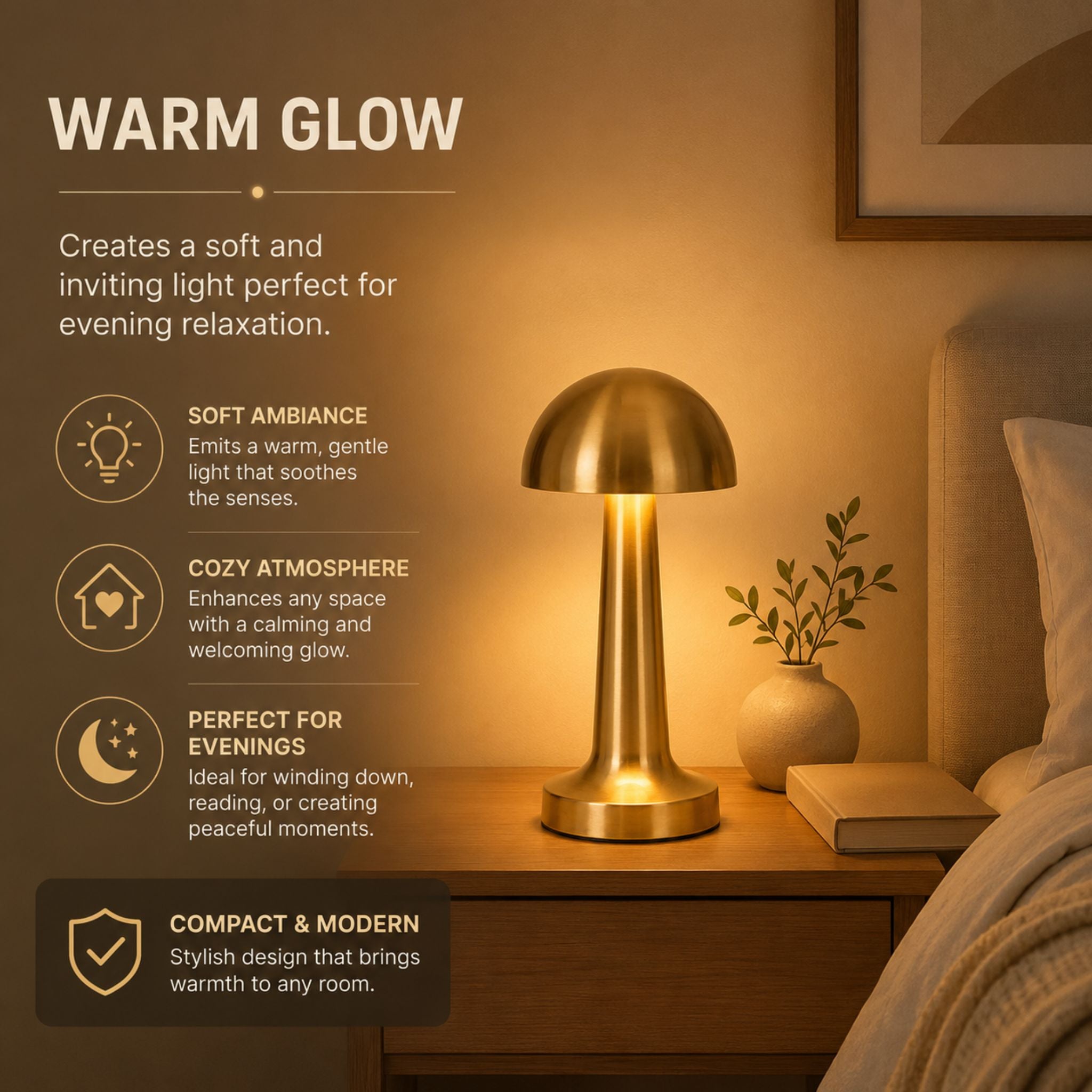 The Compact Modern Table Lamp