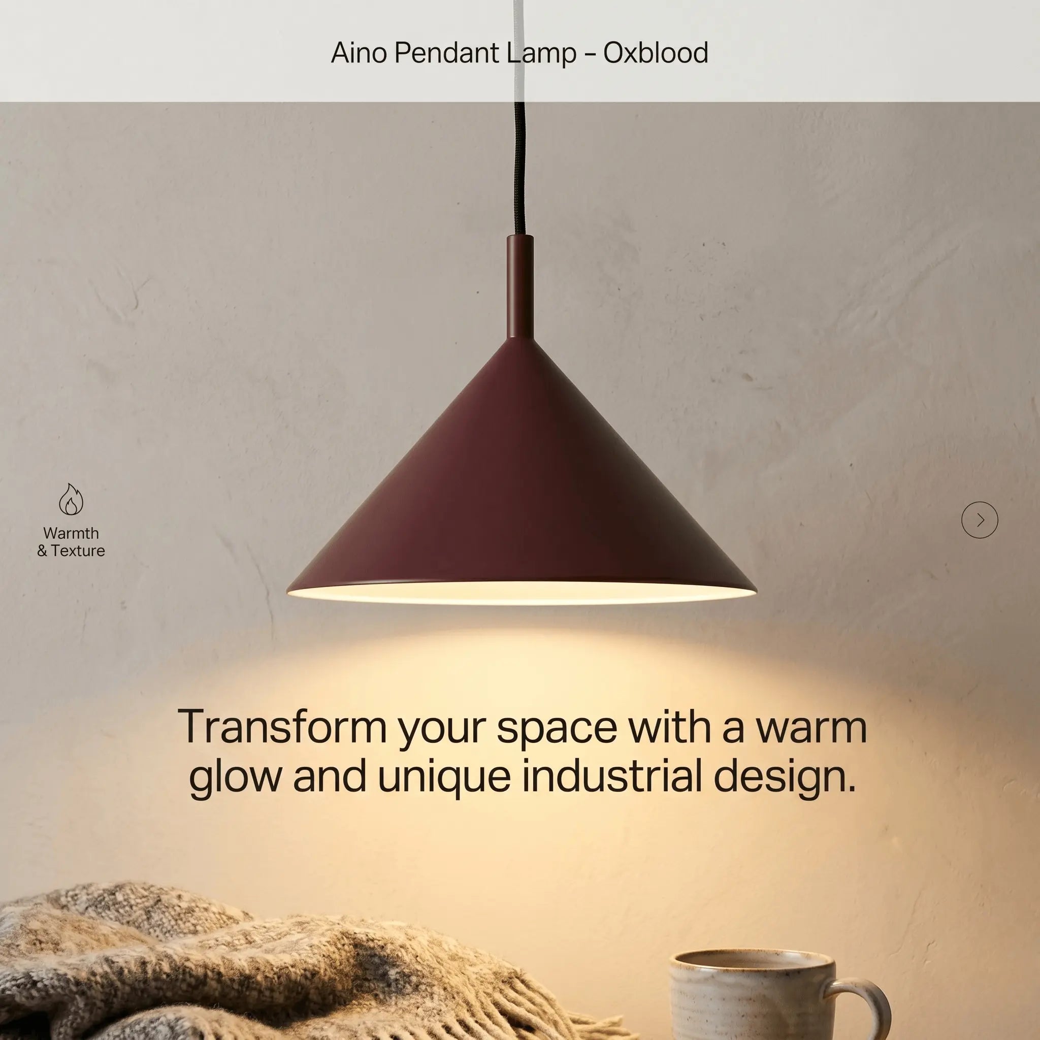 The Oxblood Dining Pendant