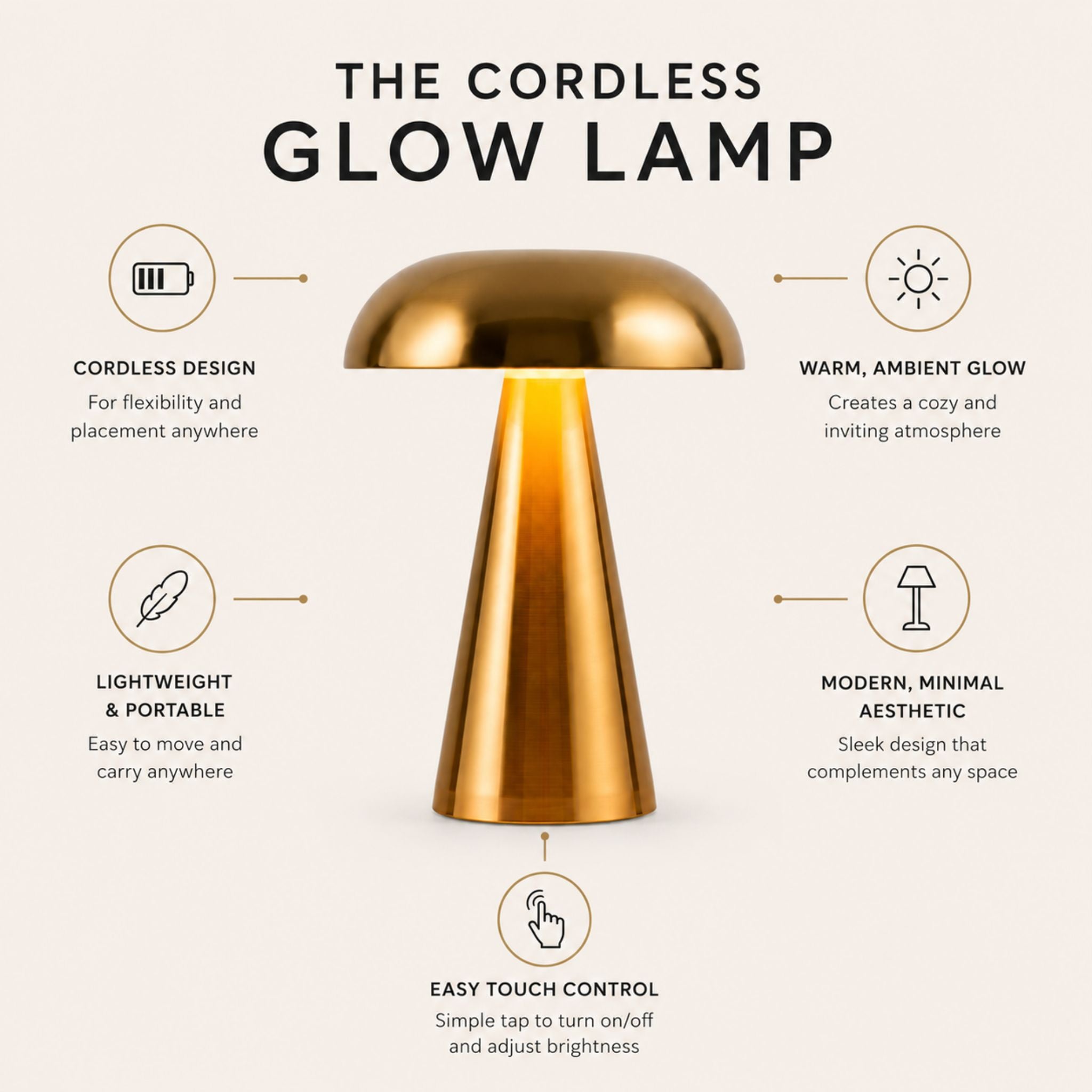 The Cordless Glow Lamp