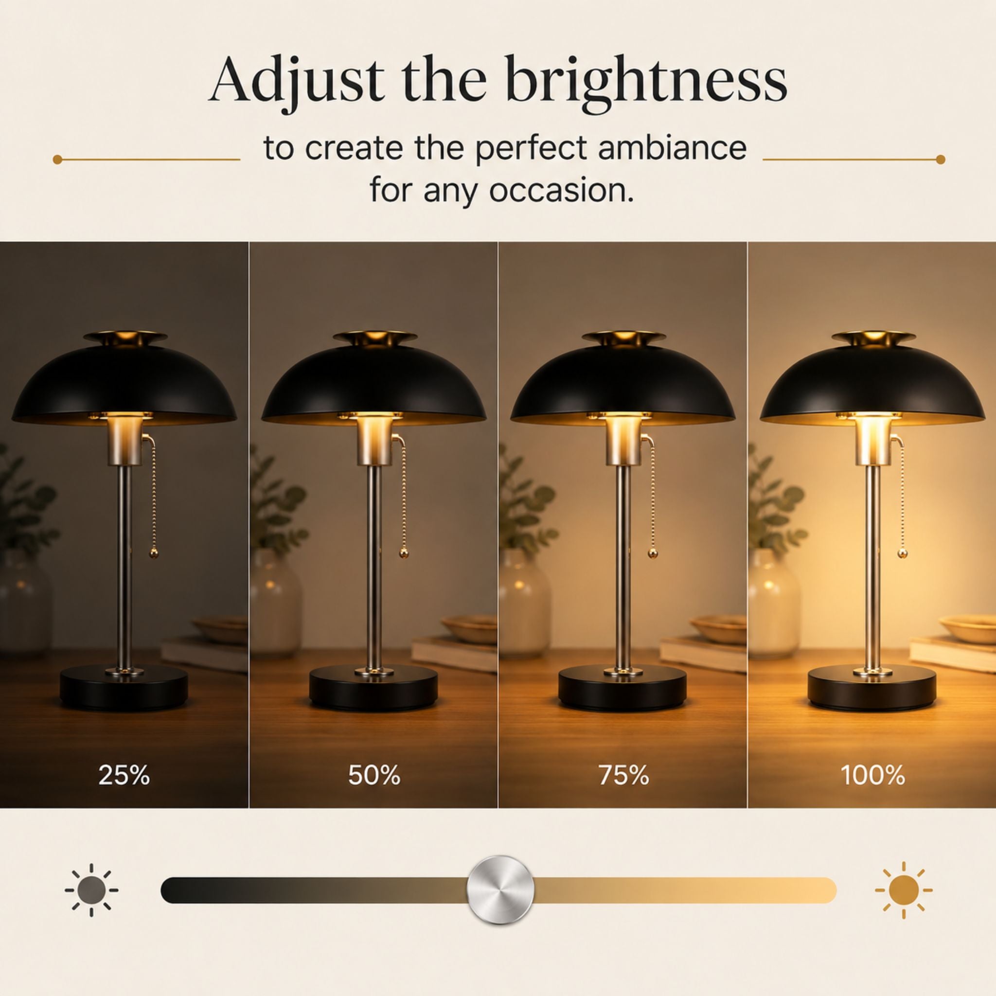 The Dinner Glow Cordless Lamp