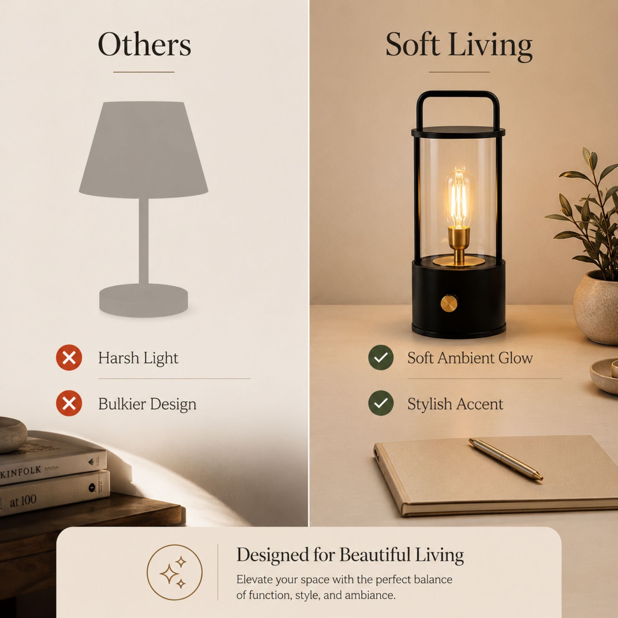 The Obsidian Glow Lamp