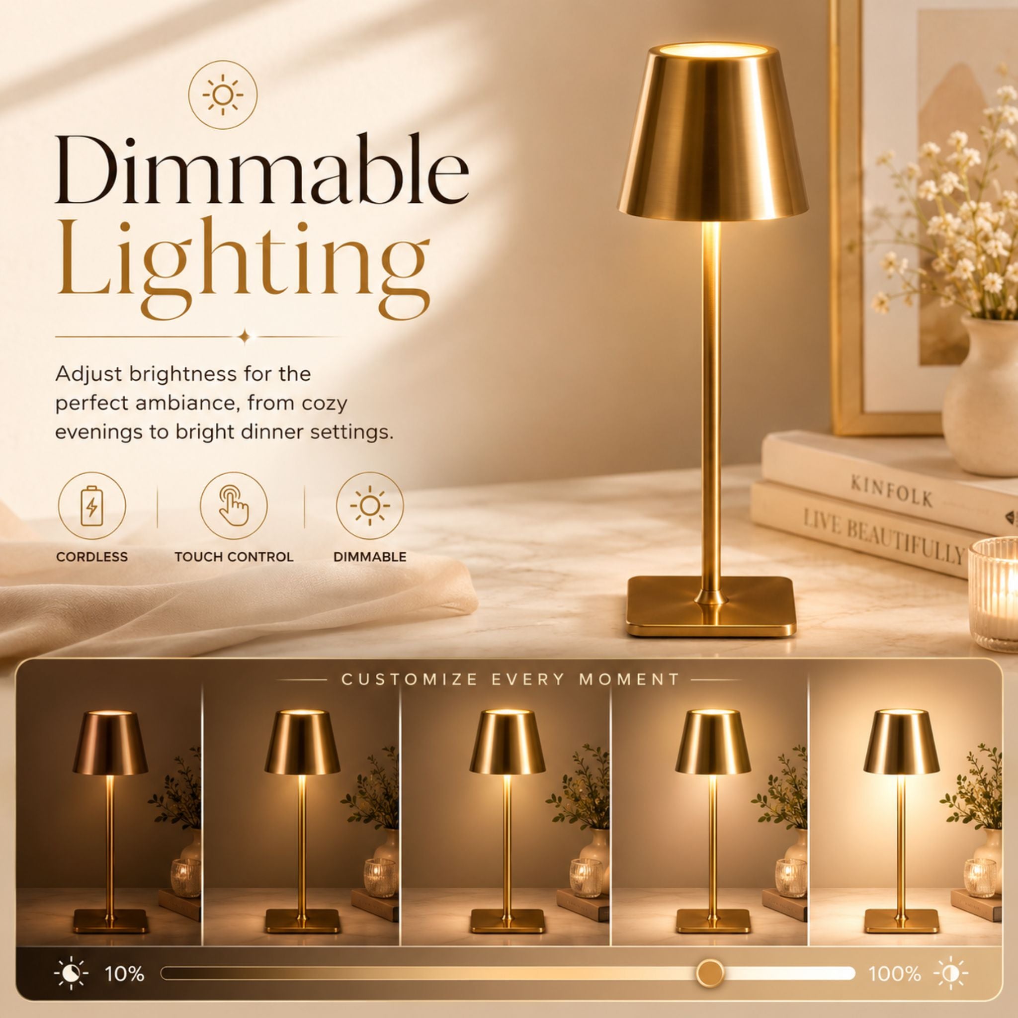 The Golden Hour Cordless Lamp